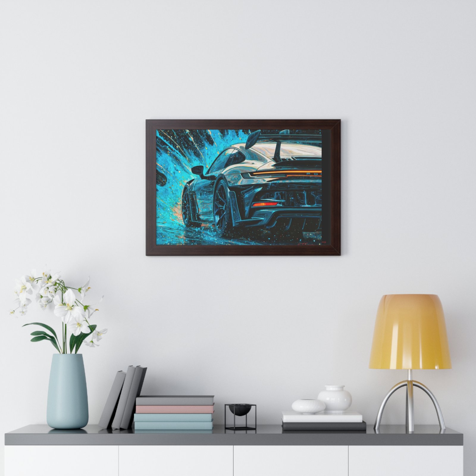 Exclusive Edition Porsche 911 GT3 RS Wall Art Framed Print | Collector’s Porsche Artwork - Image 20