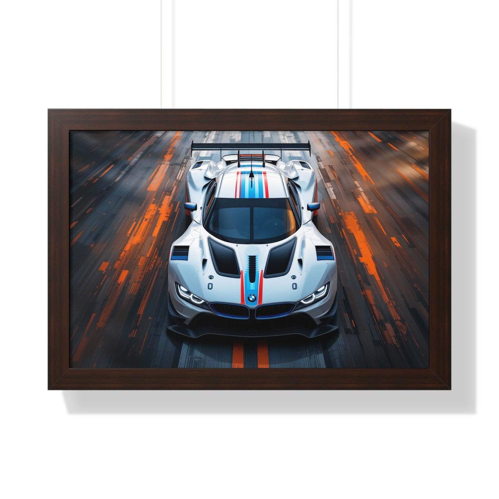 BMW Le Mans Concept Wall Art Framed Print | Original Design Studio Edition Collector’s Motorsport Artwork - Image 7
