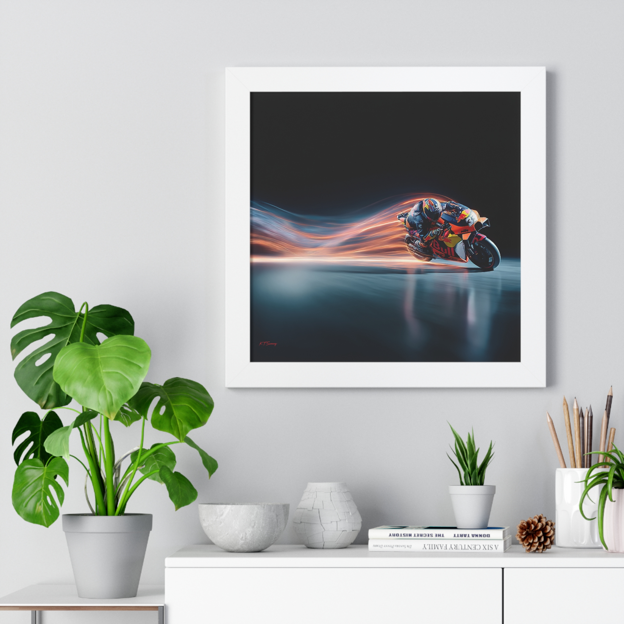 Limited Edition MotoGP Wall Art Framed Print | Collector’s Motorcycle Racing Artwork - Image 8