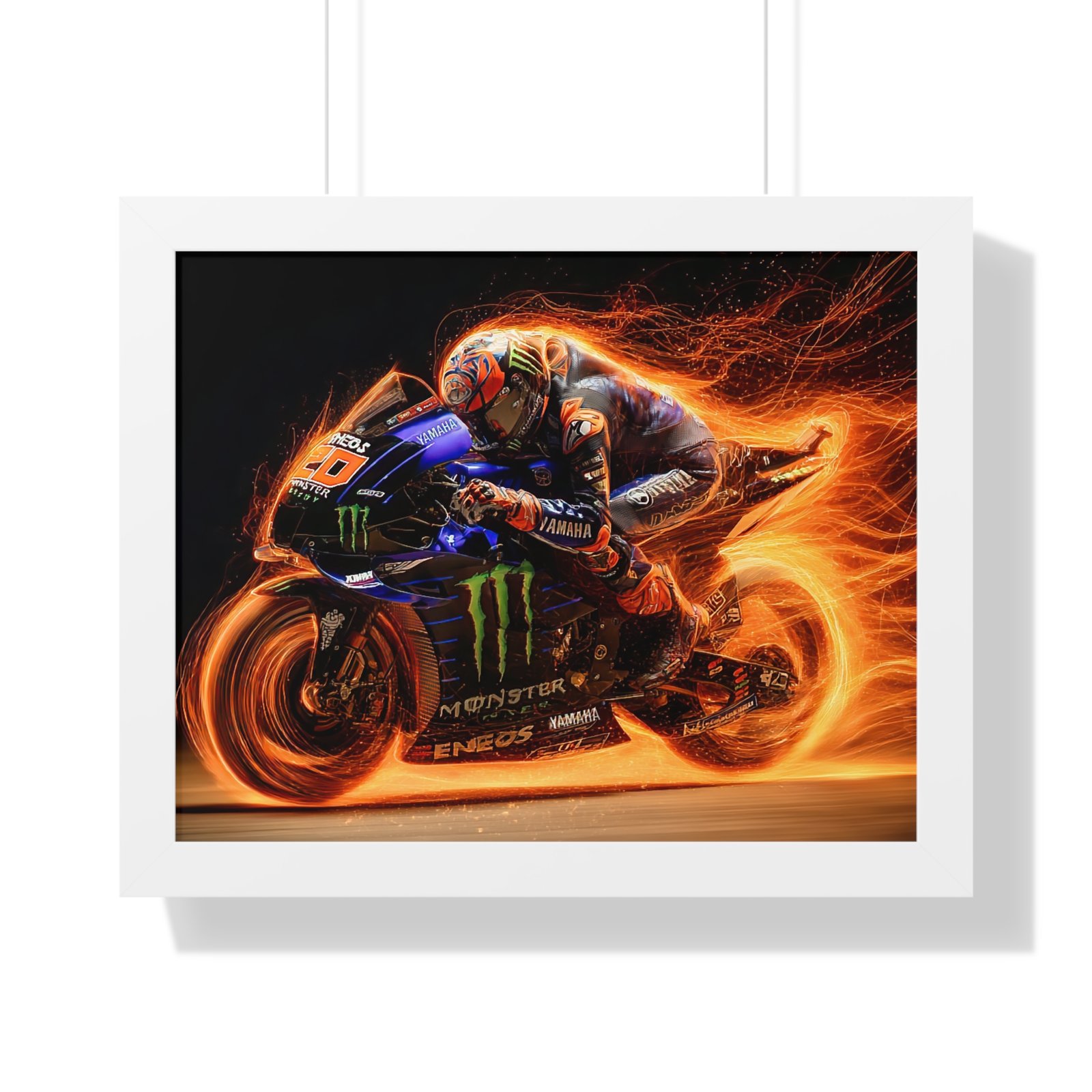 Limited Edition Fabio Quartararo MotoGP Wall Art Framed Print | Collector’s Motorcycle Racing Artwork - Image 34