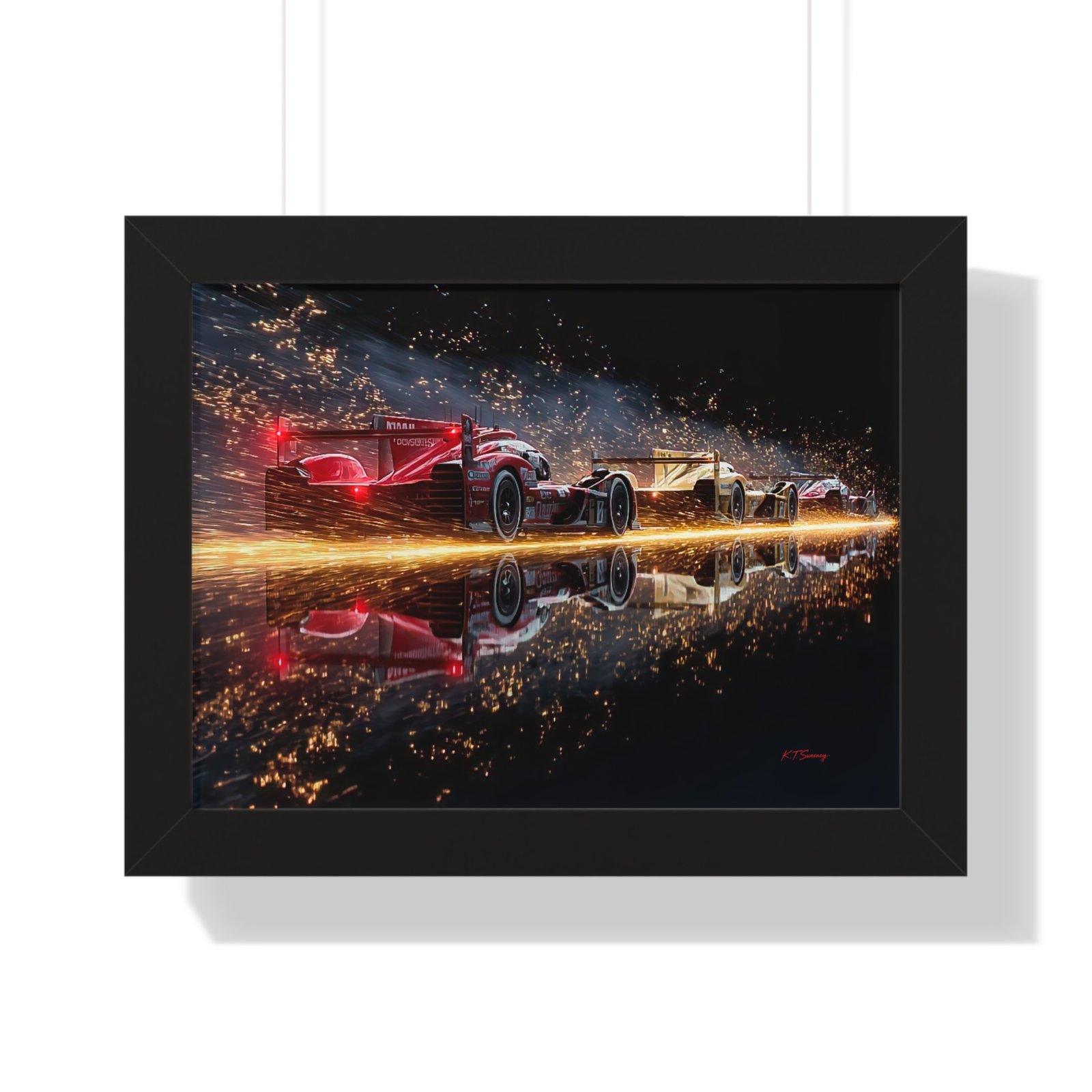 Limited Edition IMSA Hypercar Racing Car Wall Art Framed Print | Collector’s Artwork - Image 13