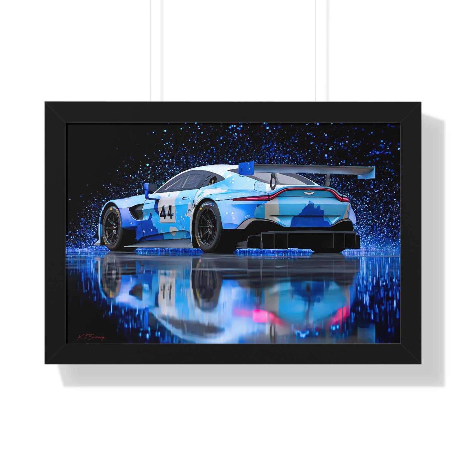 Limited Edition Aston Martin IMSA GTD Racing Car Wall Art Framed Print | Collector’s Aston Martin Motorsport Artwork - Image 4