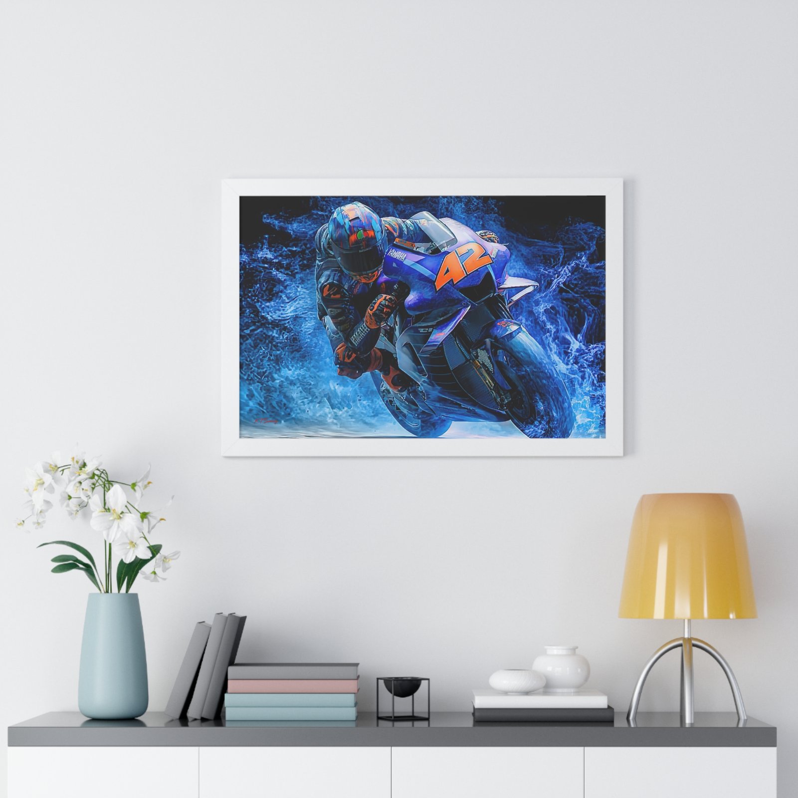 Limited Edition Alex Rins MotoGP Wall Art Framed Print | Collector’s Motorcycle Racing Artwork - Image 53