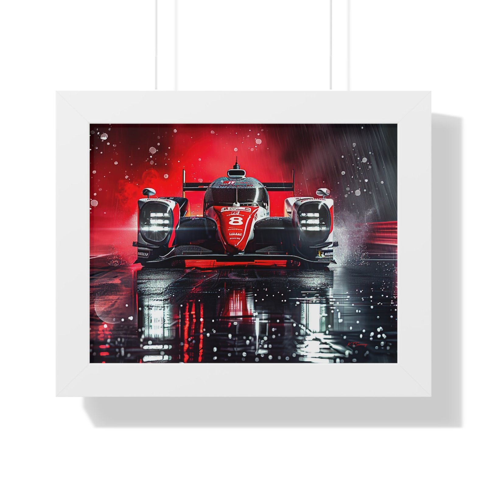 Limited Edition IMSA Toyota Hypercar IMSA Racing Car Wall Art Framed Print | IMSA Toyota Hypercar Collector’s Artwork - Image 31