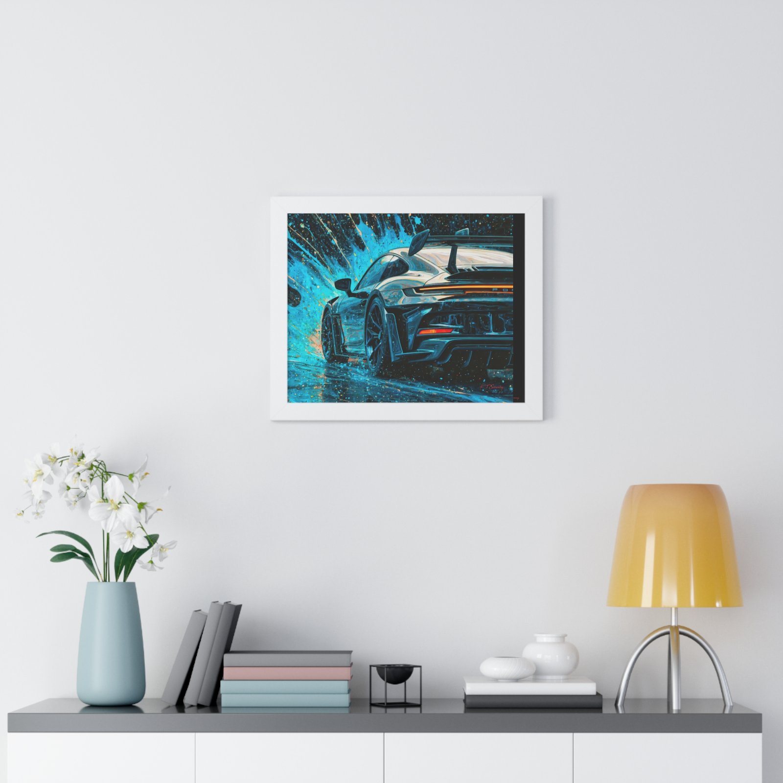 Exclusive Edition Porsche 911 GT3 RS Wall Art Framed Print | Collector’s Porsche Artwork - Image 29