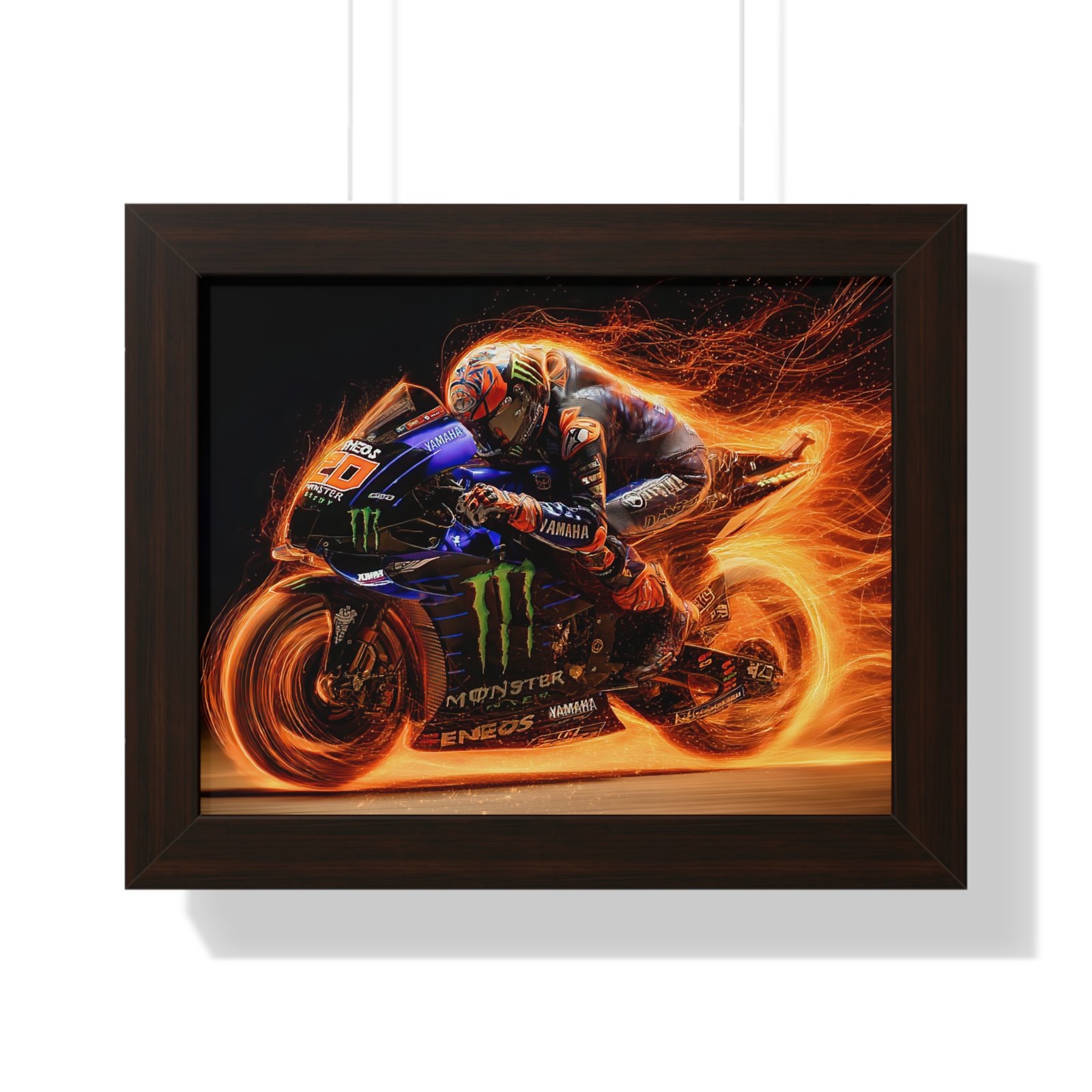 Limited Edition Fabio Quartararo MotoGP Wall Art Framed Print | Collector’s Motorcycle Racing Artwork - Image 19