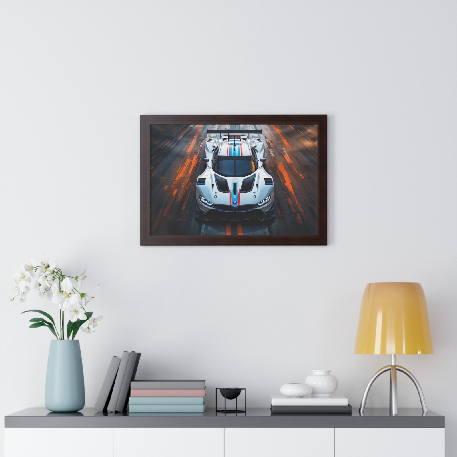 BMW Le Mans Concept Wall Art Framed Print | Original Design Studio Edition Collector’s Motorsport Artwork - Image 8