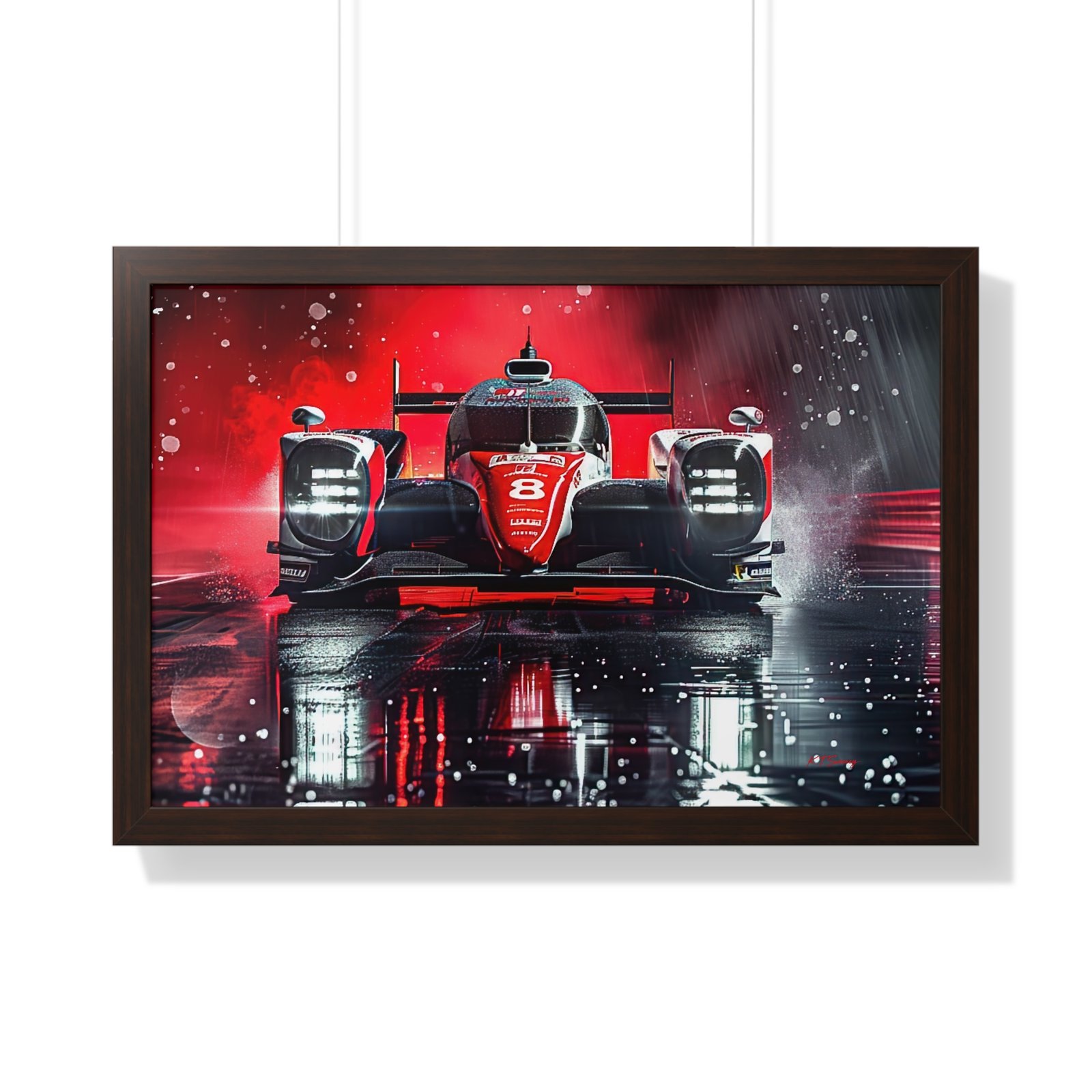 Limited Edition IMSA Toyota Hypercar IMSA Racing Car Wall Art Framed Print | IMSA Toyota Hypercar Collector’s Artwork - Image 28