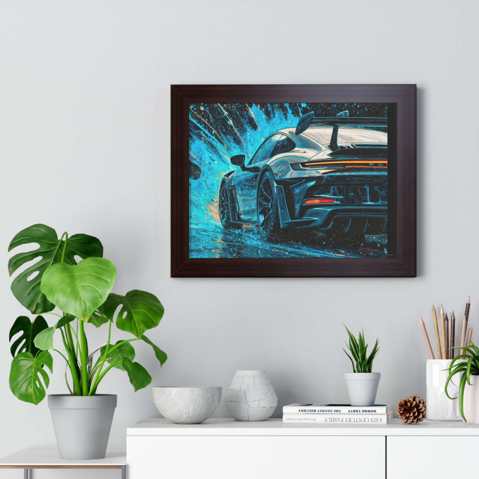 Exclusive Edition Porsche 911 GT3 RS Wall Art Framed Print | Collector’s Porsche Artwork - Image 14
