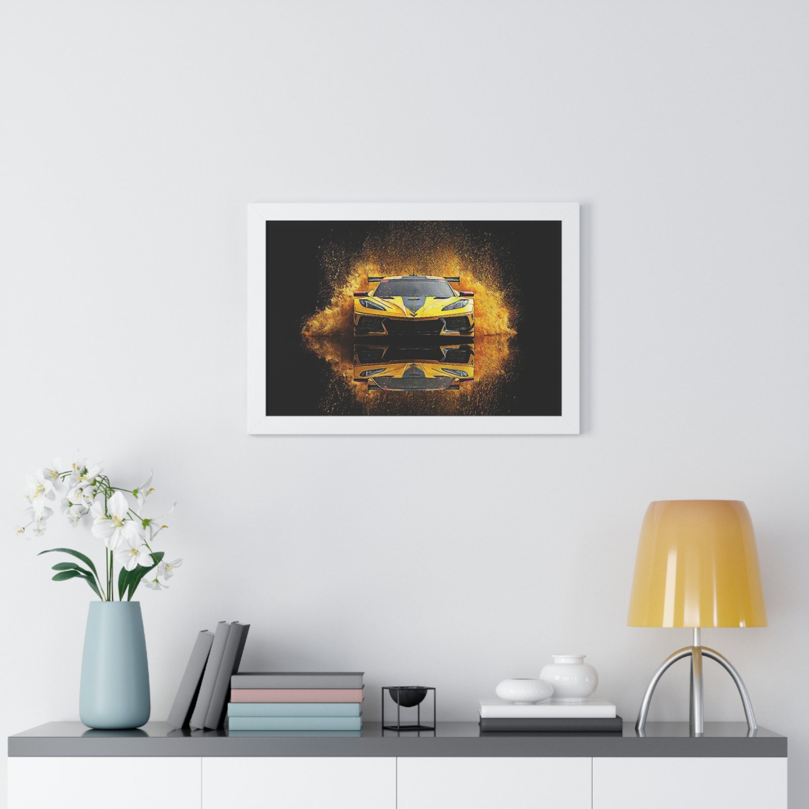 Limited Edition Corvette IMSA GTD Racing Car Wall Art Framed Print | Collector’s Corvette Motorsport Artwork - Image 32