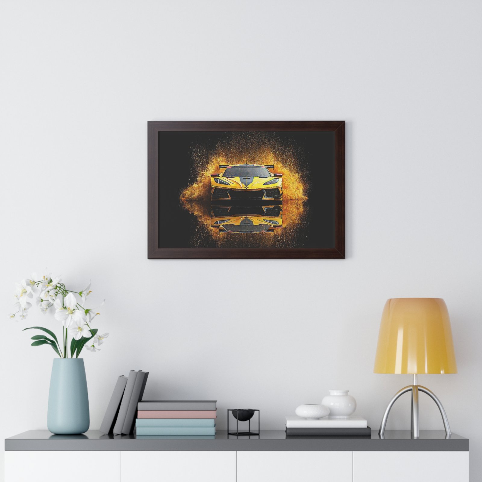 Limited Edition Corvette IMSA GTD Racing Car Wall Art Framed Print | Collector’s Corvette Motorsport Artwork - Image 20