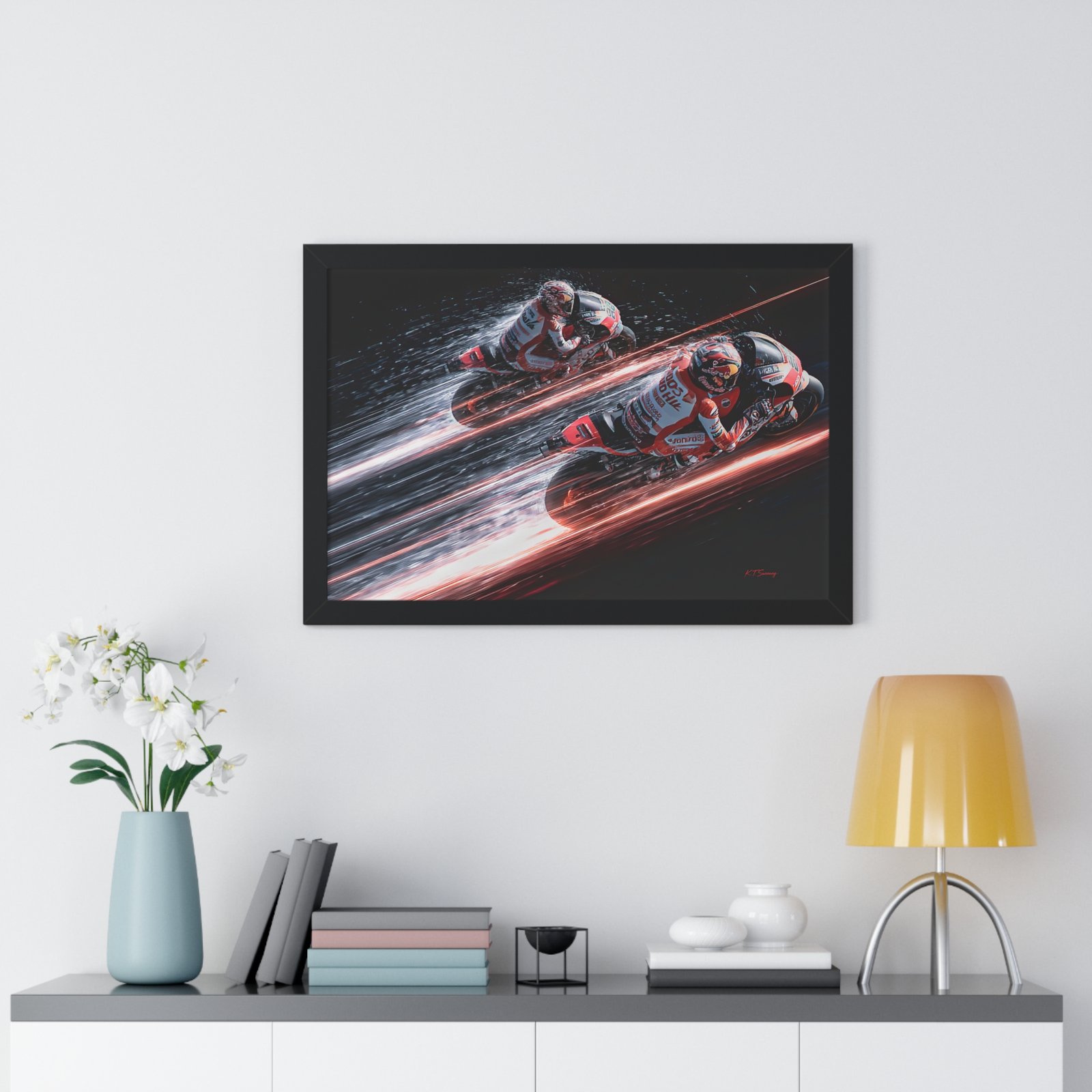 Limited Edition MotoGP Wall Art Framed Print| Collector’s Motorcycle Racing Artwork - Image 23