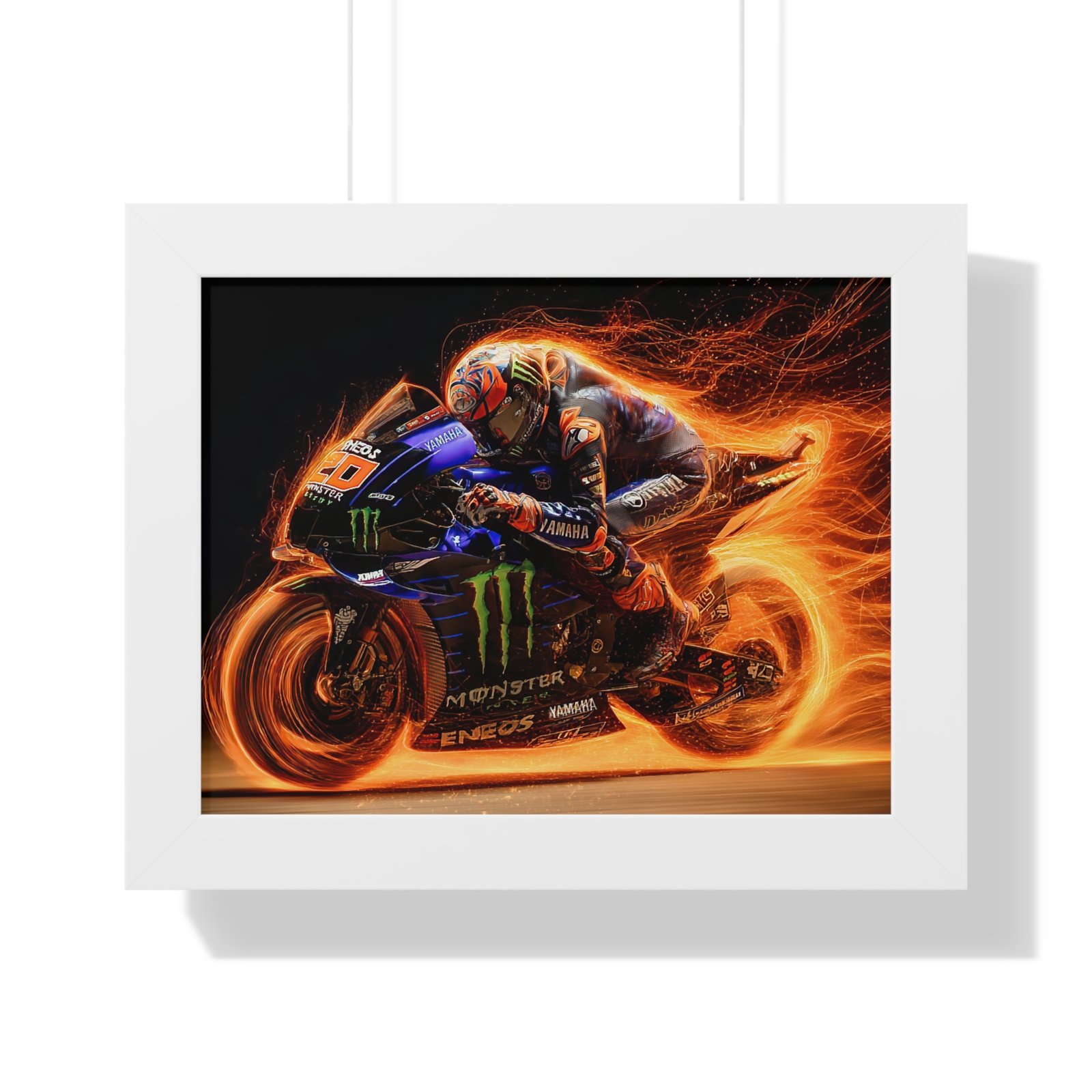 Limited Edition Fabio Quartararo MotoGP Wall Art Framed Print | Collector’s Motorcycle Racing Artwork - Image 28