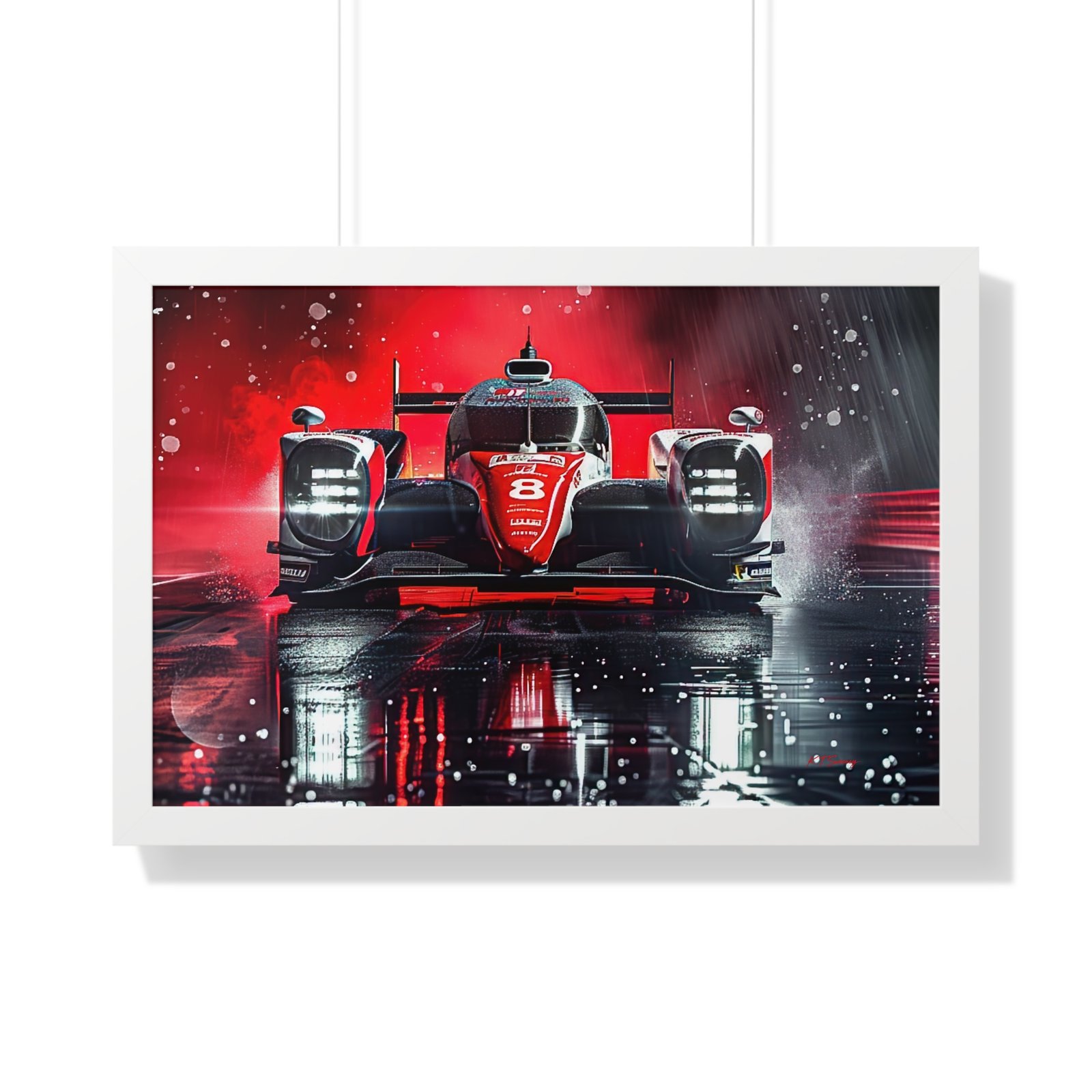 Limited Edition IMSA Toyota Hypercar IMSA Racing Car Wall Art Framed Print | IMSA Toyota Hypercar Collector’s Artwork - Image 43