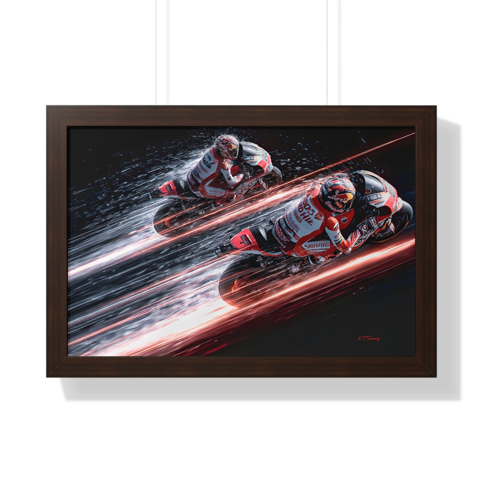 Limited Edition MotoGP Wall Art Framed Print| Collector’s Motorcycle Racing Artwork - Image 34