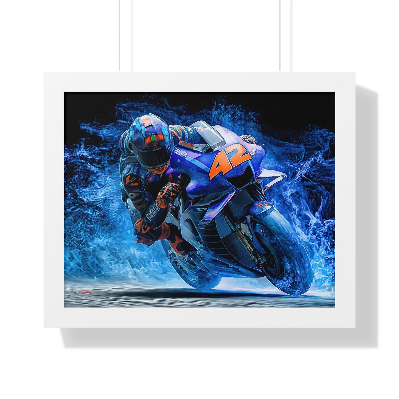 Limited Edition Alex Rins MotoGP Wall Art Framed Print | Collector’s Motorcycle Racing Artwork - Image 46