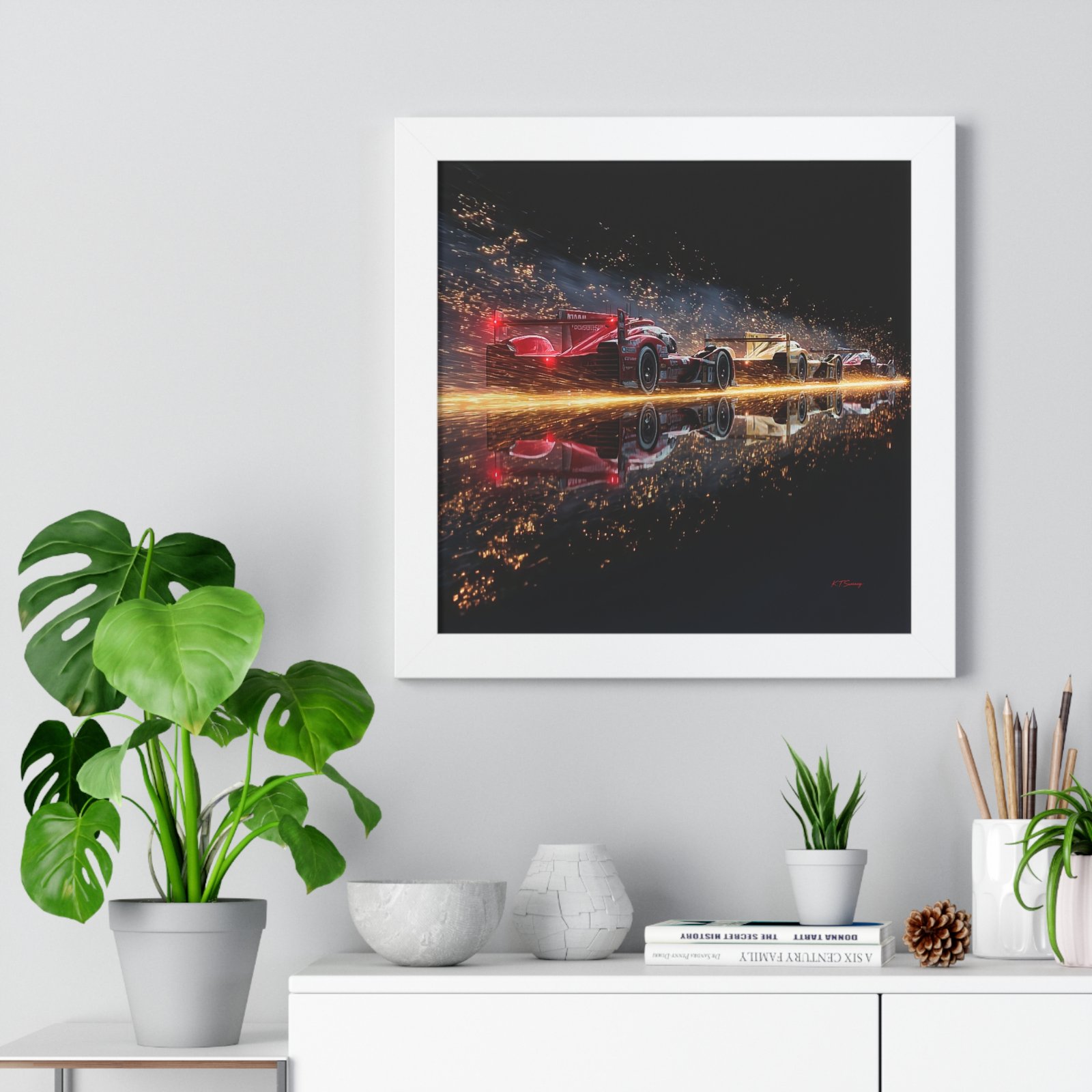 Limited Edition IMSA Hypercar Racing Car Wall Art Framed Print | Collector’s Artwork - Image 8