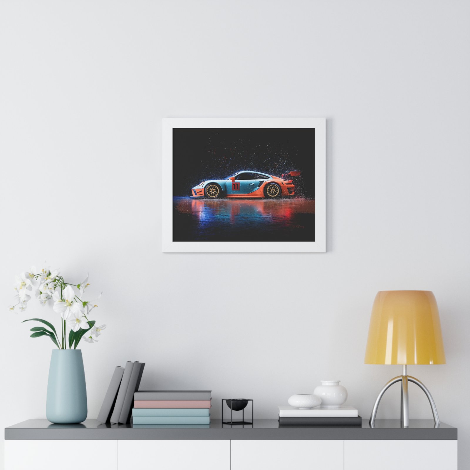 Limited Edition Porsche 911 GT3 RS Wall Art Framed Print | Collector’s Porsche Artwork - Image 29