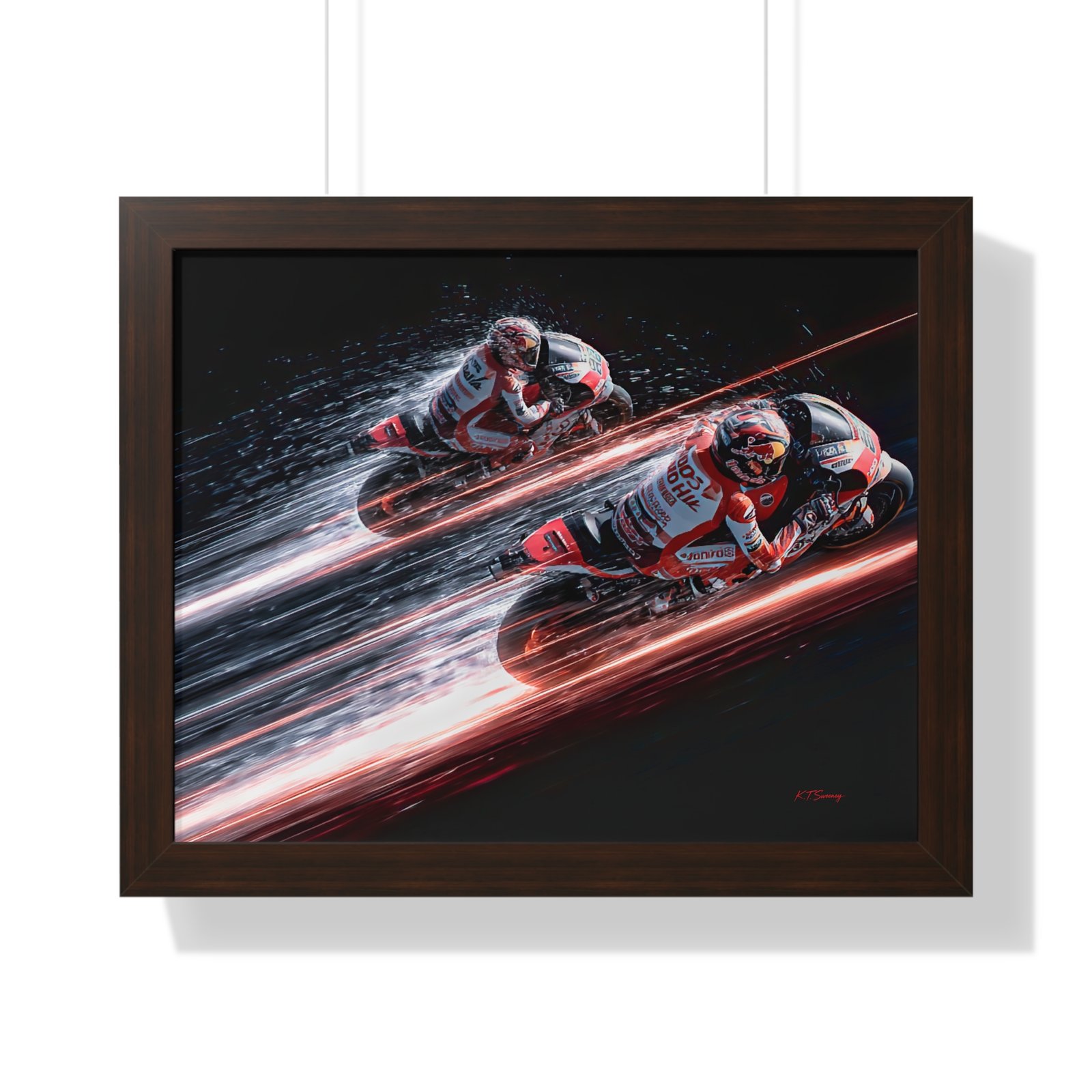 Limited Edition MotoGP Wall Art Framed Print| Collector’s Motorcycle Racing Artwork - Image 31