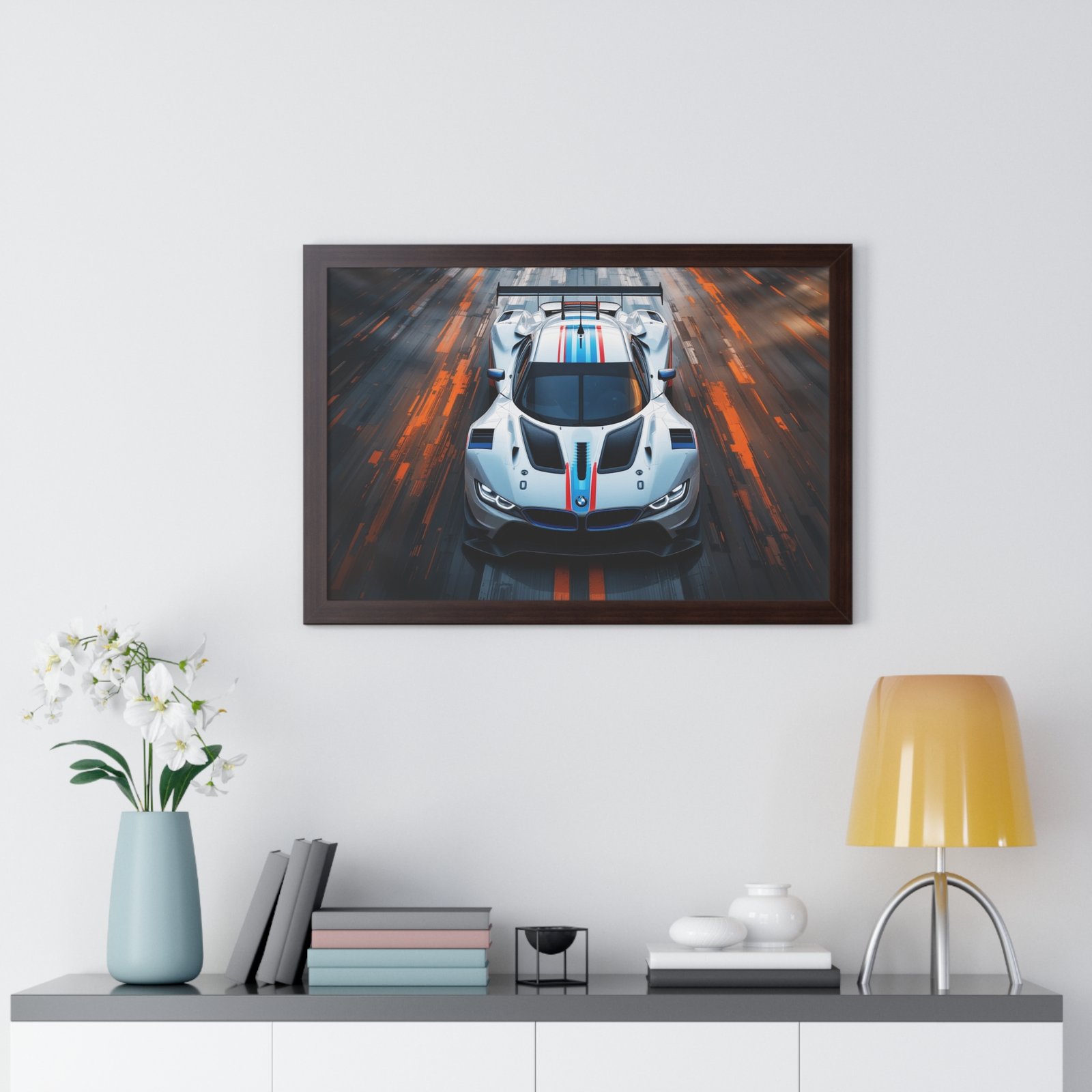 BMW Le Mans Concept Wall Art Framed Print | Original Design Studio Edition Collector’s Motorsport Artwork - Image 11