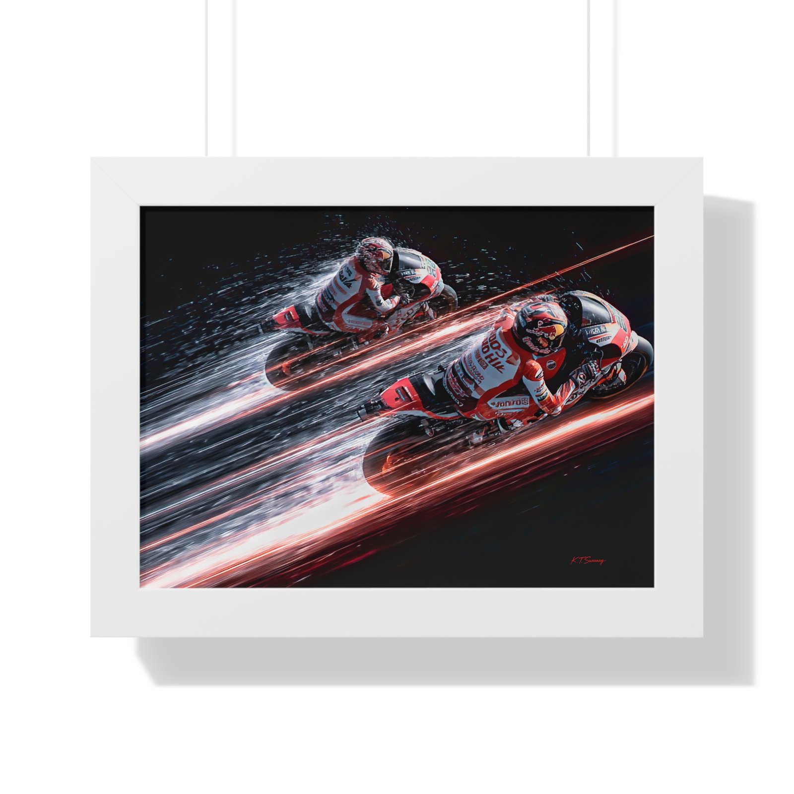 Limited Edition MotoGP Wall Art Framed Print| Collector’s Motorcycle Racing Artwork - Image 43