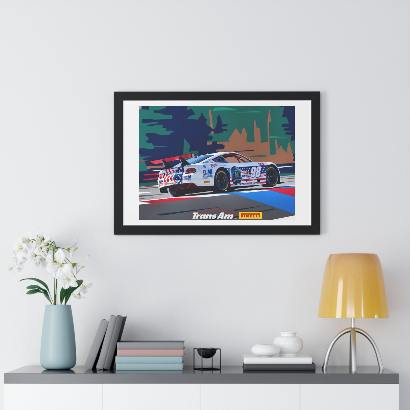Doug Winston 2026 Trans Am Racing Car – Limited One-Off Collector’s Edition Print | Benefits TradeMentor.org - Image 5