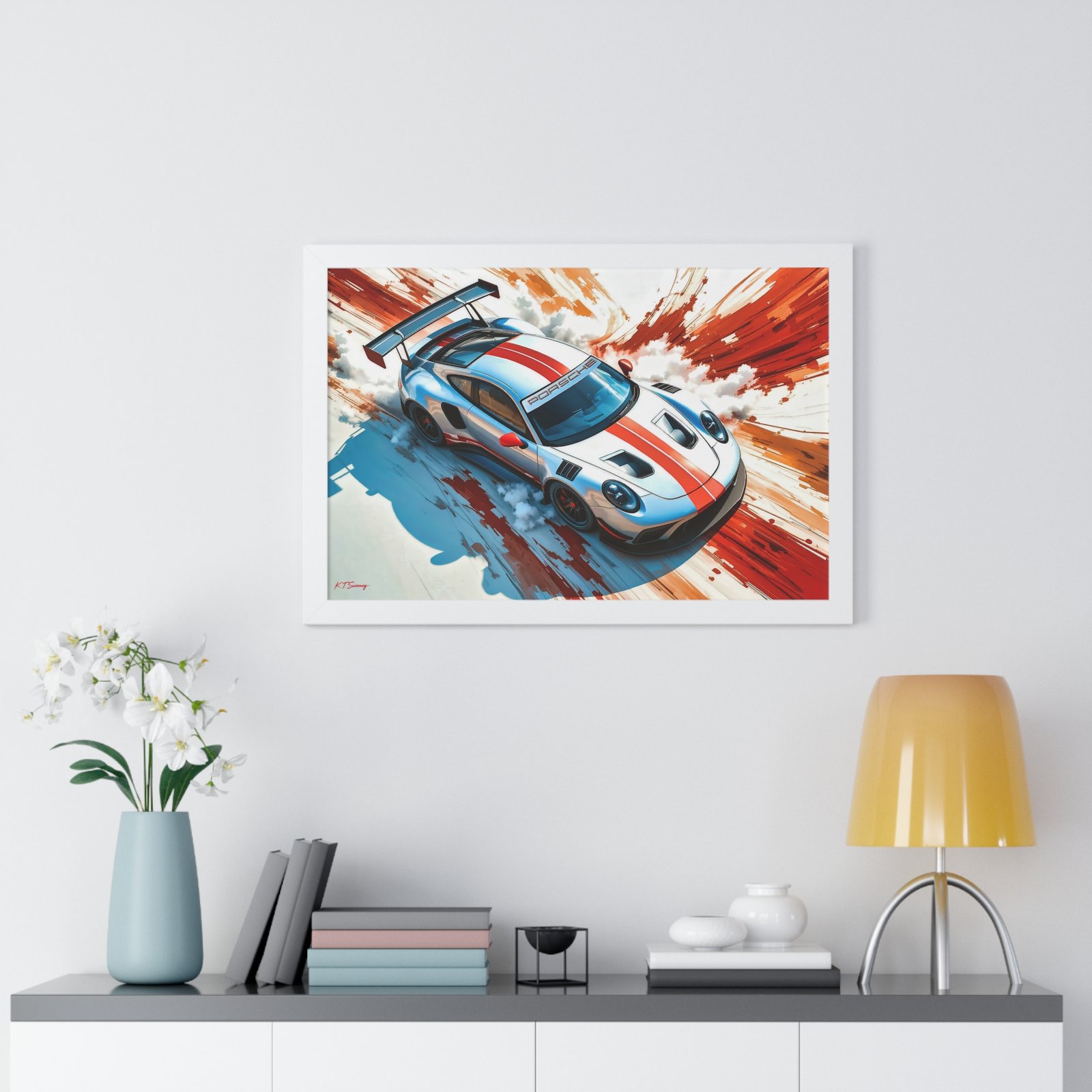Porsche 911 GT3 Wall Art Framed Print | Studio Edition Collector’s Artwork - Image 26