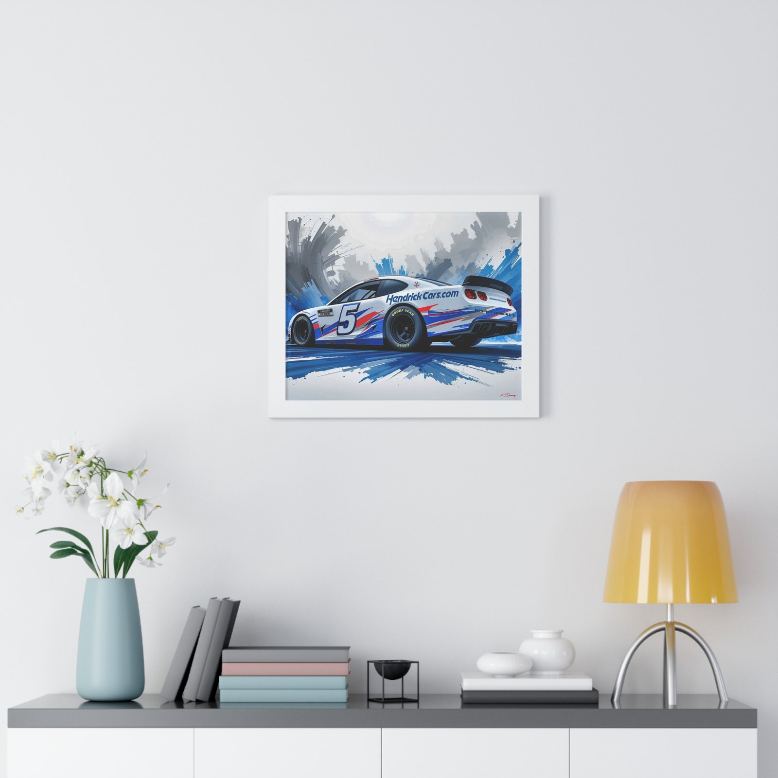 Kyle Larson NASCAR #5 Original Style Design | Studio Edition Collector’s Racing Artwork - Image 20