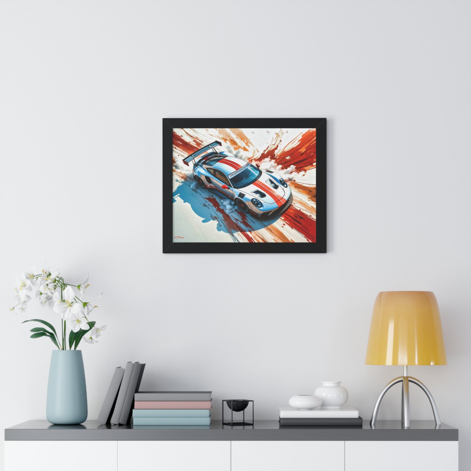 Porsche 911 GT3 Wall Art Framed Print | Studio Edition Collector’s Artwork - Image 2