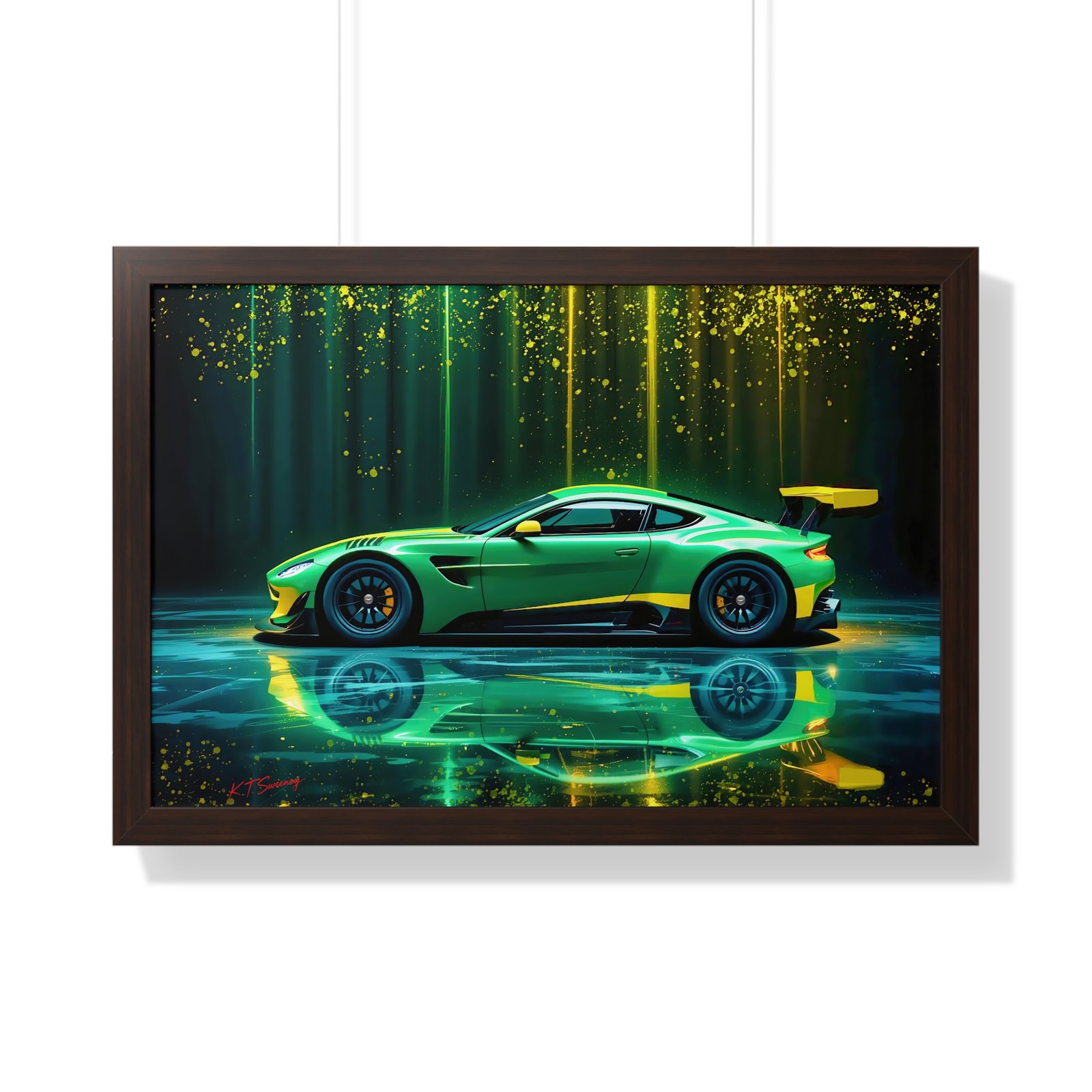Limited Edition Aston Martin IMSA GTD Racing Car Wall Art Framed Print | Collector’s Aston Martin Motorsport Artwork - Image 16