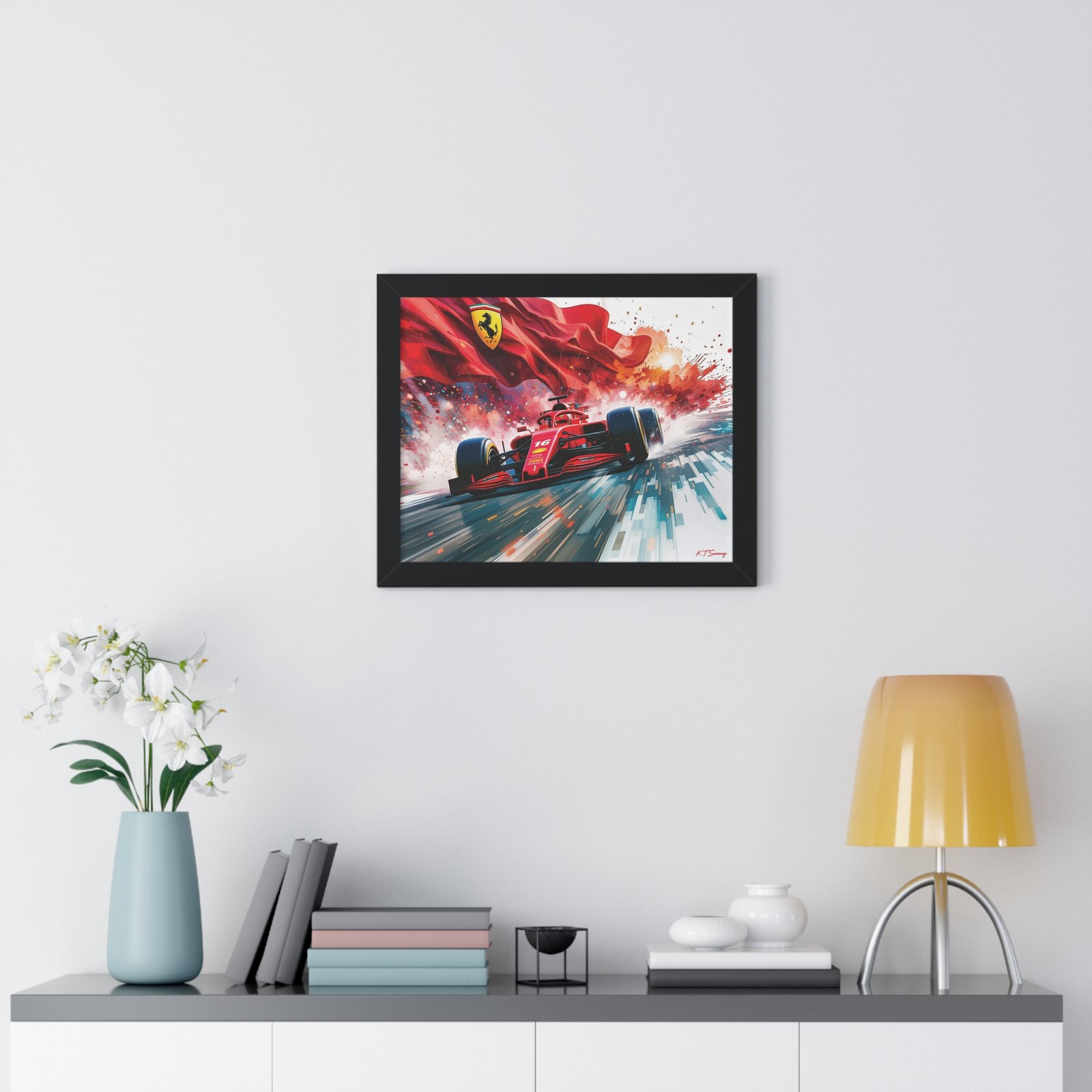 Exclusive Limited Edition Charles Leclerc Ferrari F1 Racing Car - Image 2