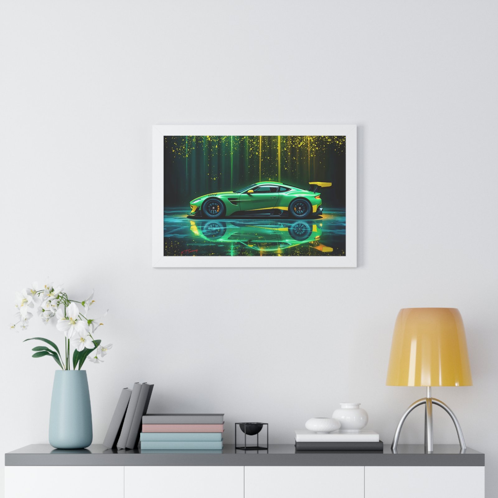 Limited Edition Aston Martin IMSA GTD Racing Car Wall Art Framed Print | Collector’s Aston Martin Motorsport Artwork - Image 23