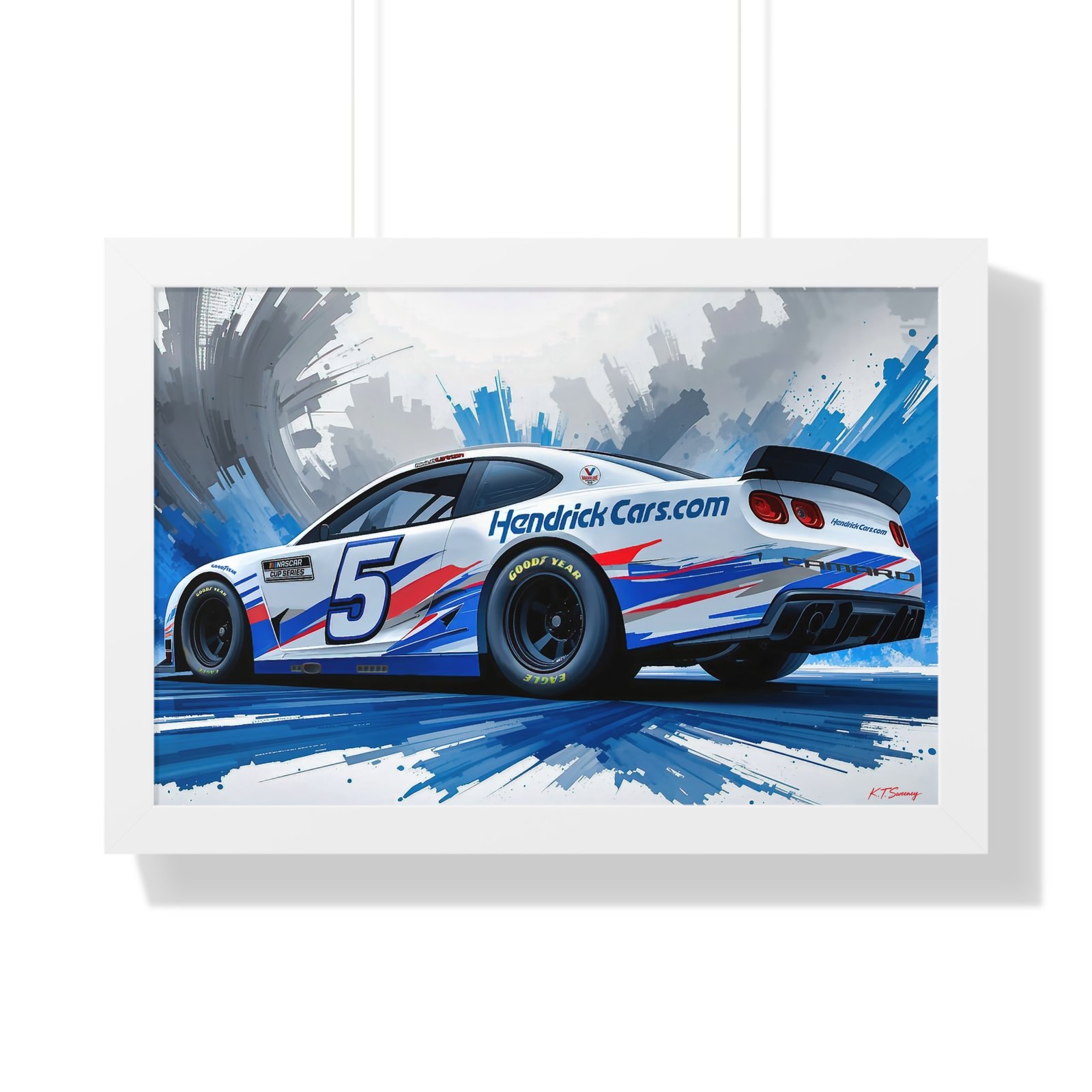 Kyle Larson NASCAR #5 Original Style Design | Studio Edition Collector’s Racing Artwork - Image 22