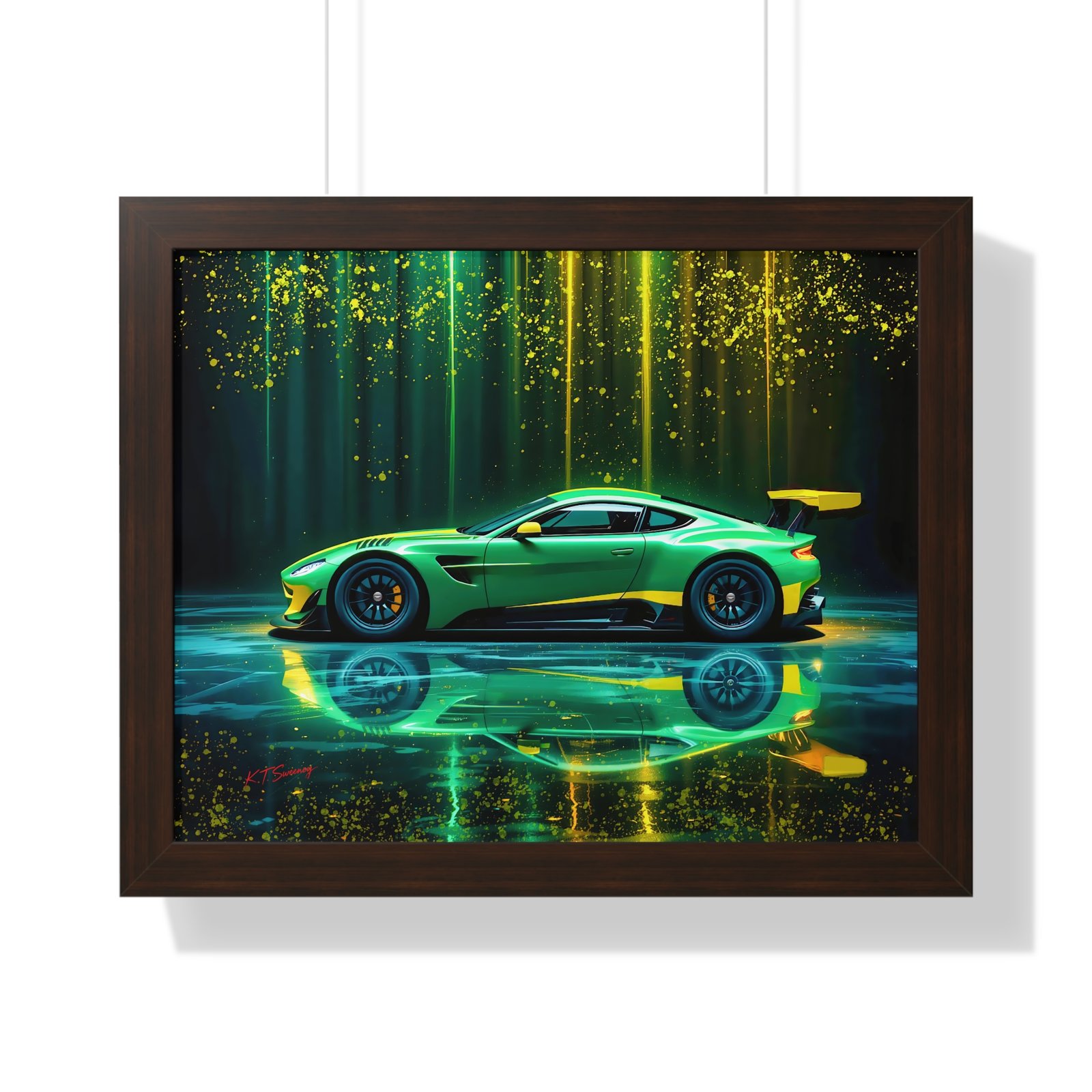 Limited Edition Aston Martin IMSA GTD Racing Car Wall Art Framed Print | Collector’s Aston Martin Motorsport Artwork - Image 10