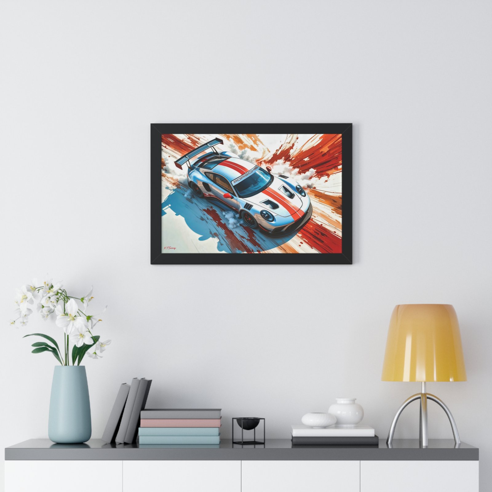 Porsche 911 GT3 Wall Art Framed Print | Studio Edition Collector’s Artwork - Image 5