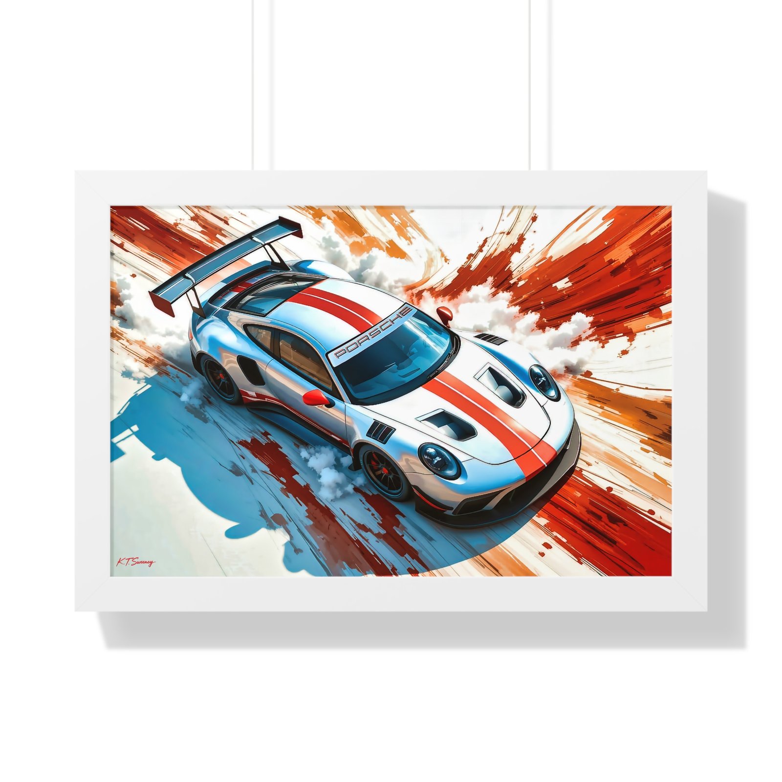 Porsche 911 GT3 Wall Art Framed Print | Studio Edition Collector’s Artwork - Image 22