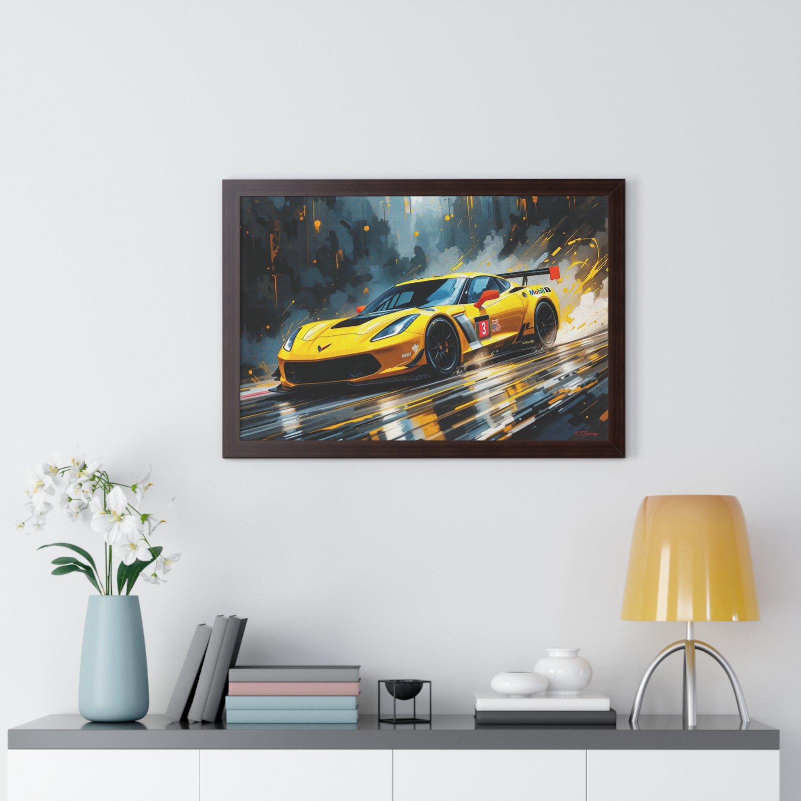 Exclusive Edition 2019 C7 IMSA Corvette Racing Car | Collector’s Corvette Racing Artwork - Image 17