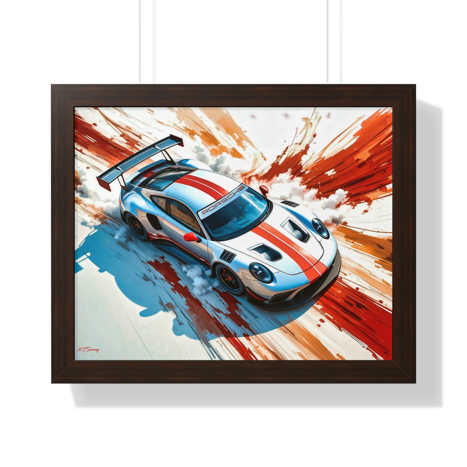Porsche 911 GT3 Wall Art Framed Print | Studio Edition Collector’s Artwork - Image 10