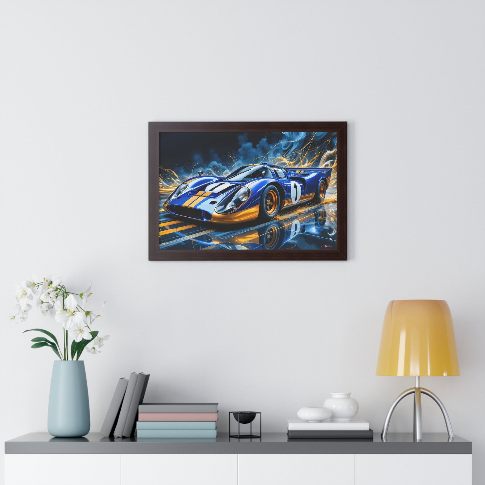 Limited Edition Porsche Le Mans Racing Car | Original Collector's Artwork - Image 14