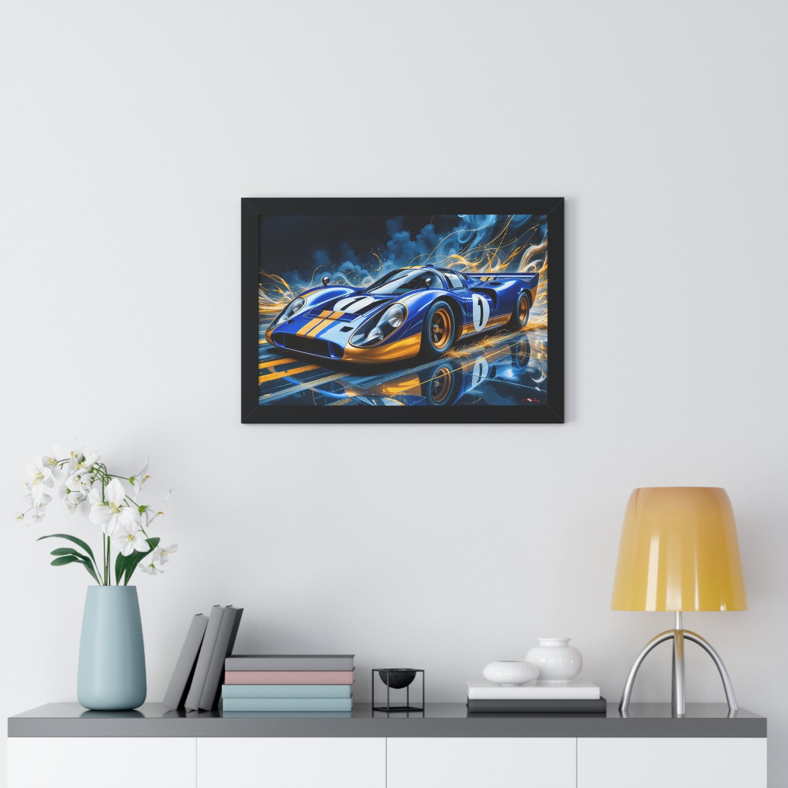 Limited Edition Porsche Le Mans Racing Car | Original Collector's Artwork - Image 5