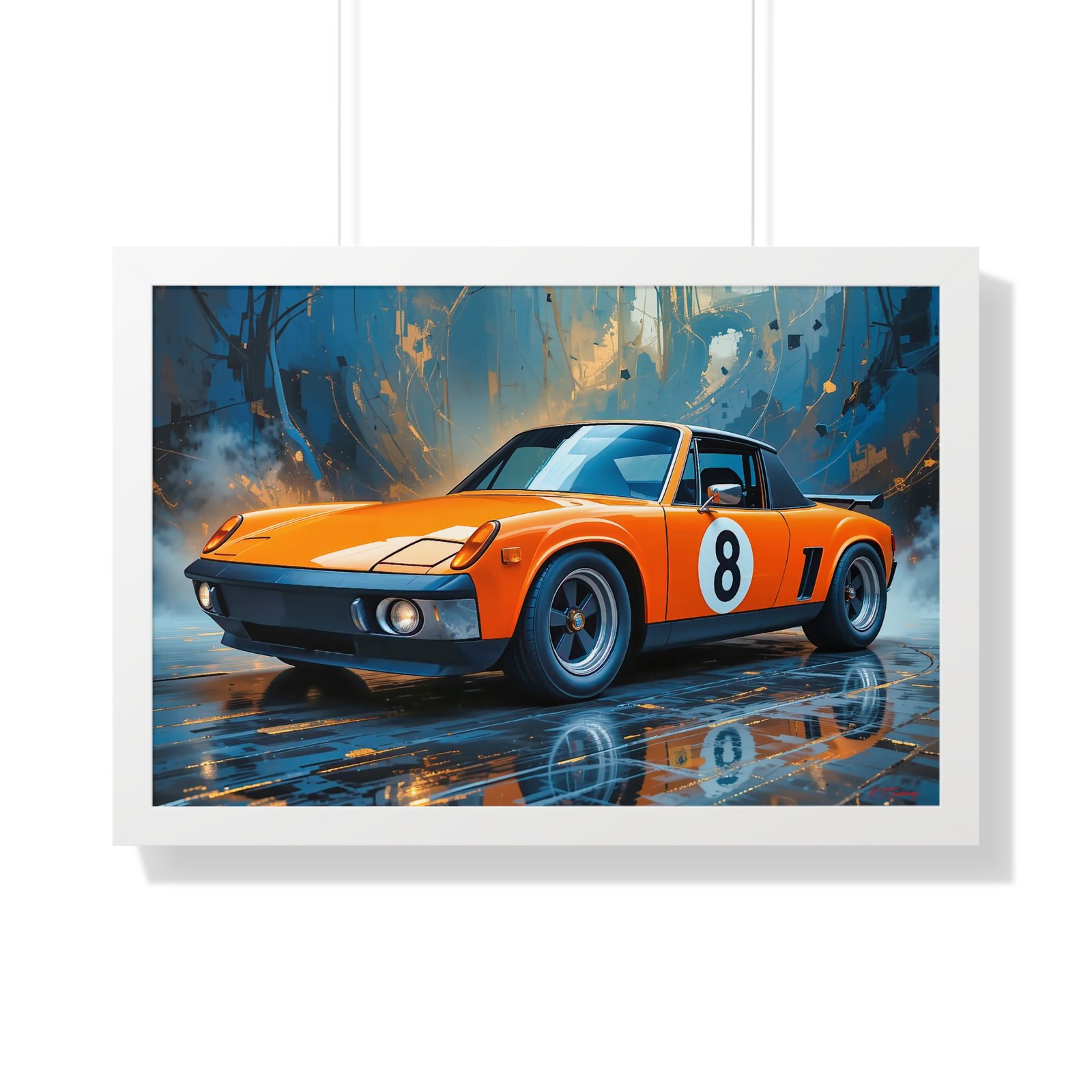 Porsche 914 Classic Racing Car | Studio Edition Collector’s Artwork - Image 25