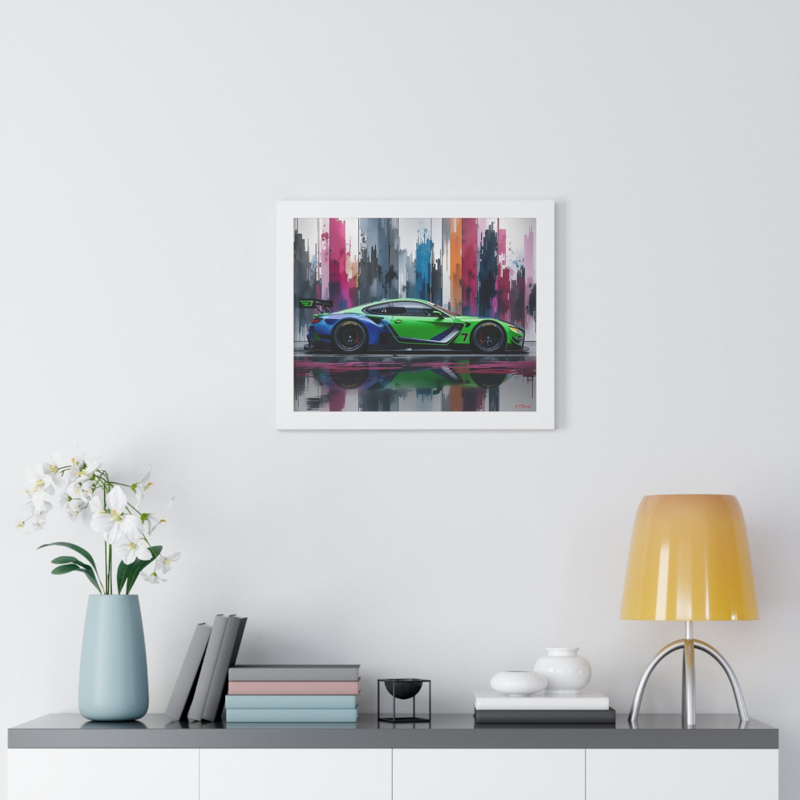 BMW M8 IMSA Inspired Wall Art Framed Print | Original Design Studio Edition Collector’s Motorsport Artwork - Image 20