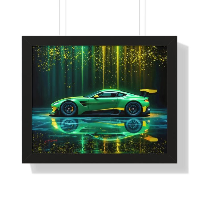 Limited Edition Aston Martin IMSA GTD Racing Car Wall Art Framed Print | Collector’s Aston Martin Motorsport Artwork