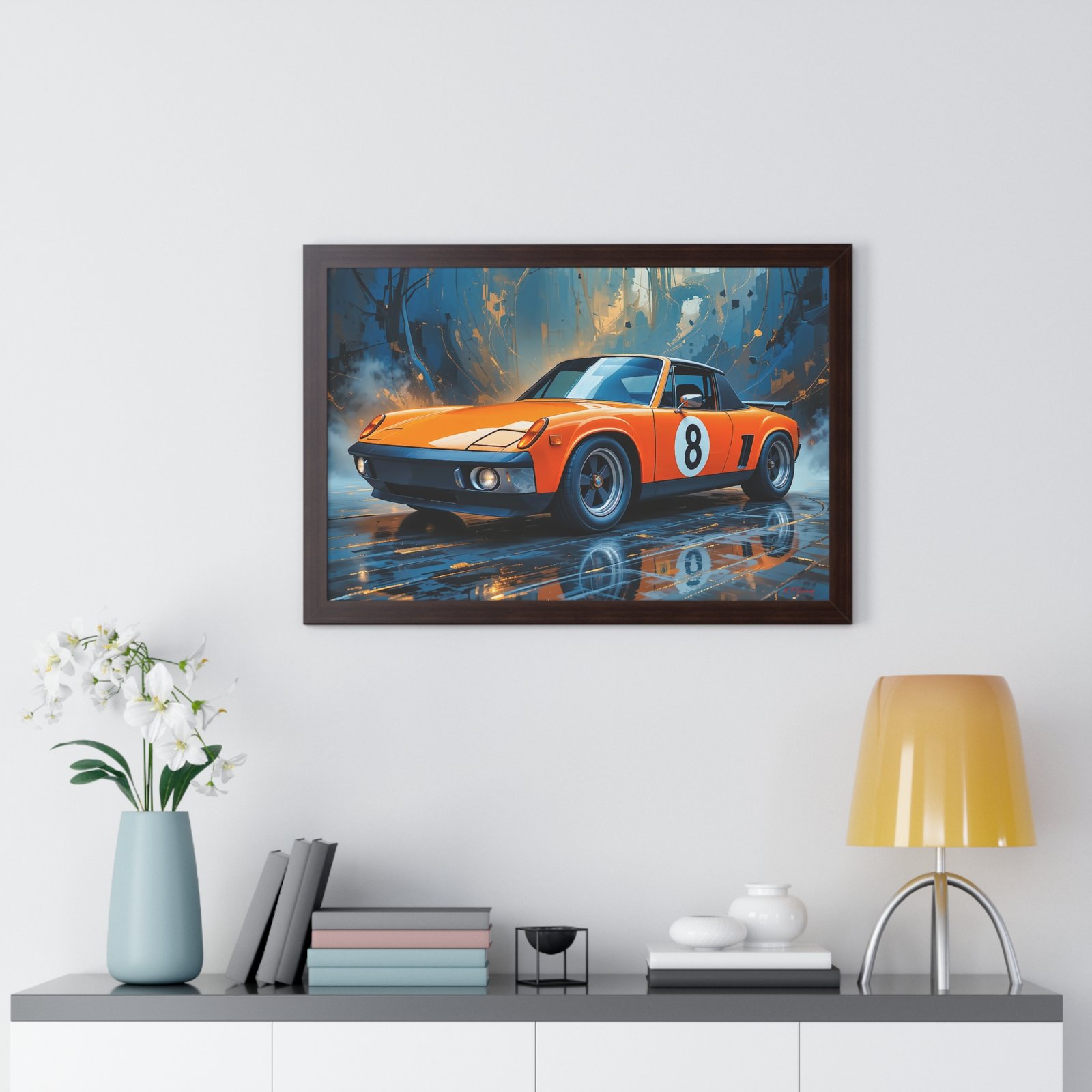 Porsche 914 Classic Racing Car | Studio Edition Collector’s Artwork - Image 17