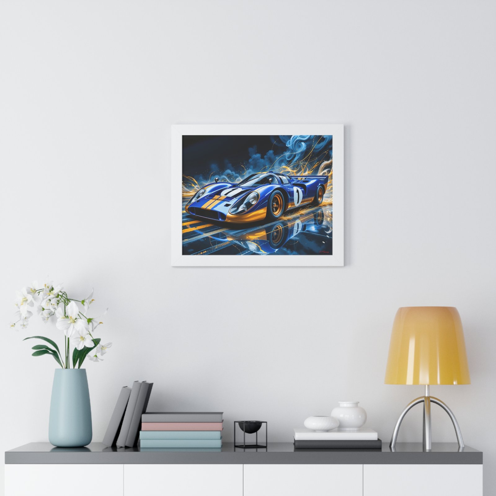 Limited Edition Porsche Le Mans Racing Car | Original Collector's Artwork - Image 20