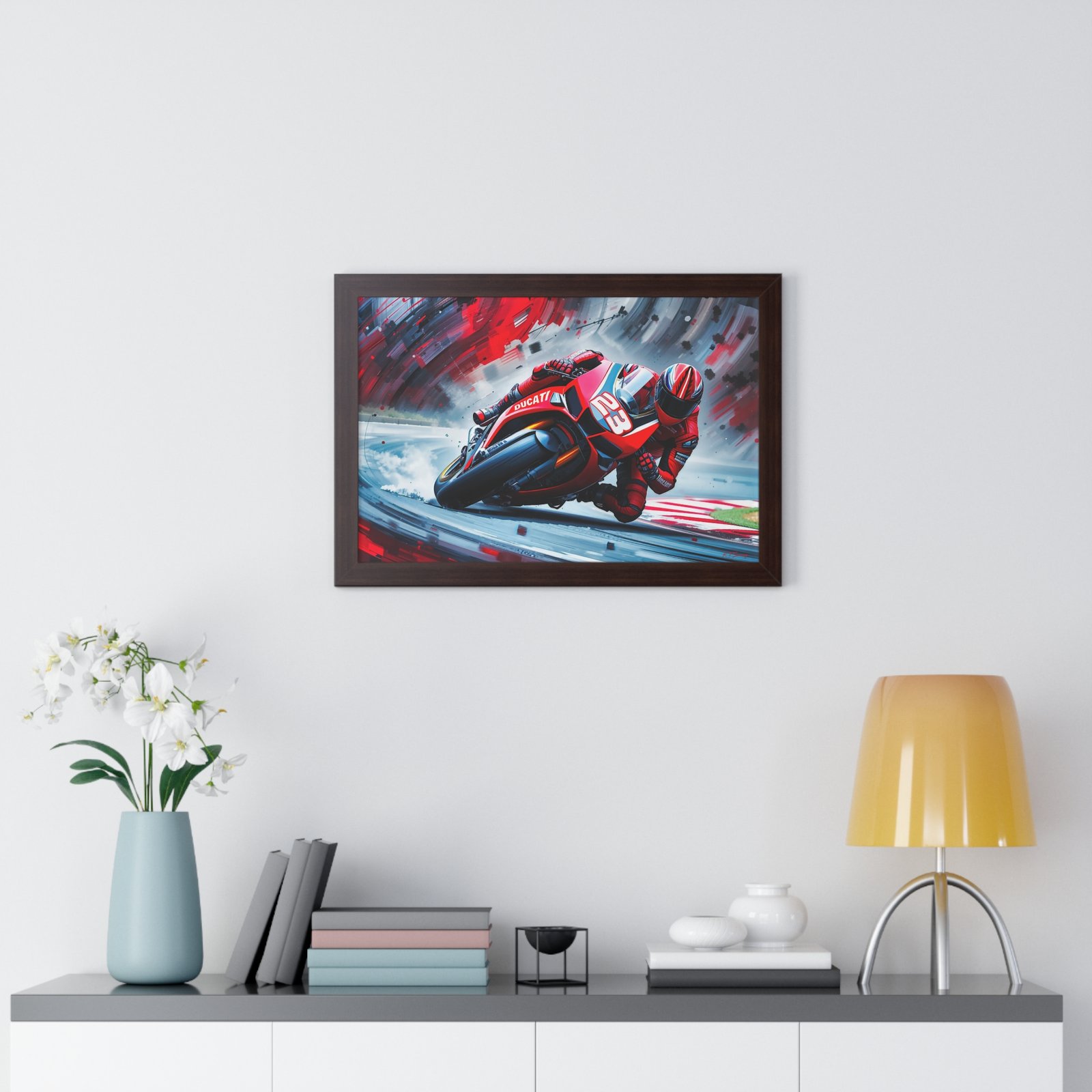 Limited Edition Enea Bastianini MotoGP Wall Art Framed Print | Collector’s Motorcycle Racing Artwork - Image 8