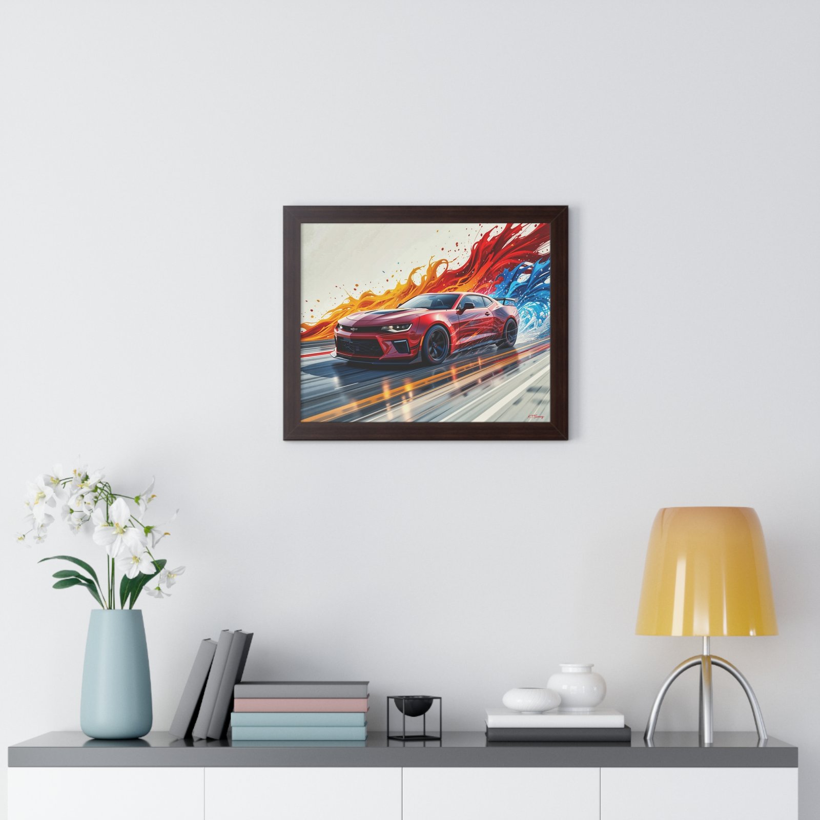 Camaro ZL1 Framed Wall Art Limited Edition | American Muscle - Image 11