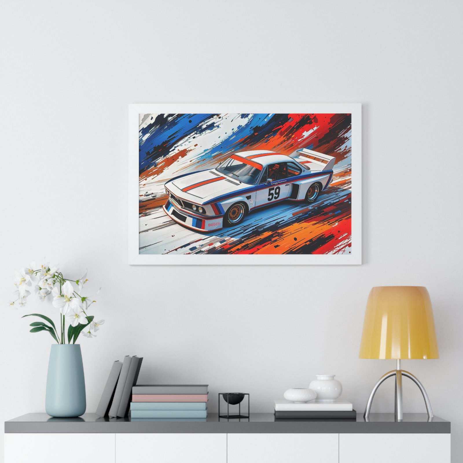 Exclusive Edition BMW 3.0 CSL Classic Livery | Collector’s BMW Motorsport Artwork - Image 17