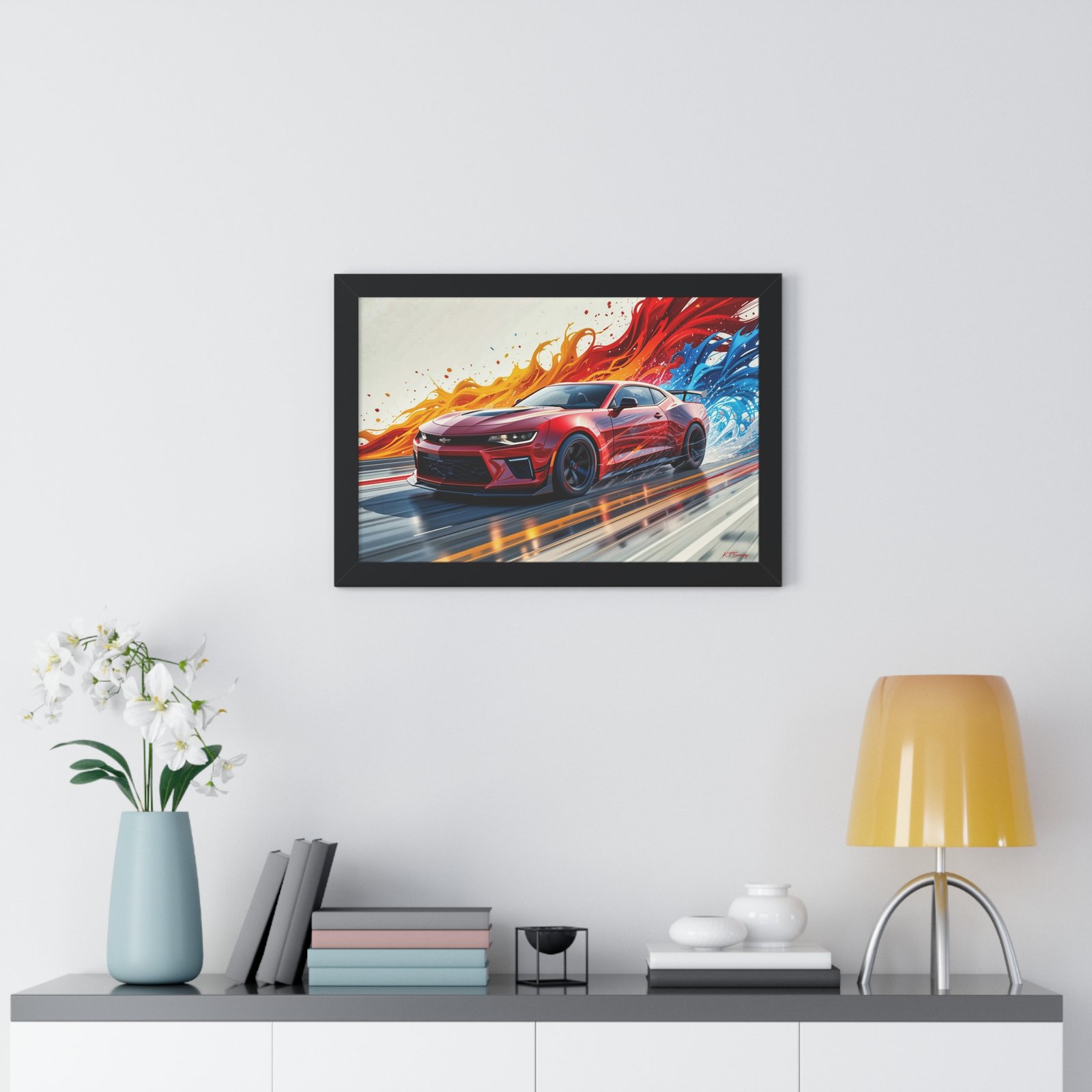Camaro ZL1 Framed Wall Art Limited Edition | American Muscle - Image 5
