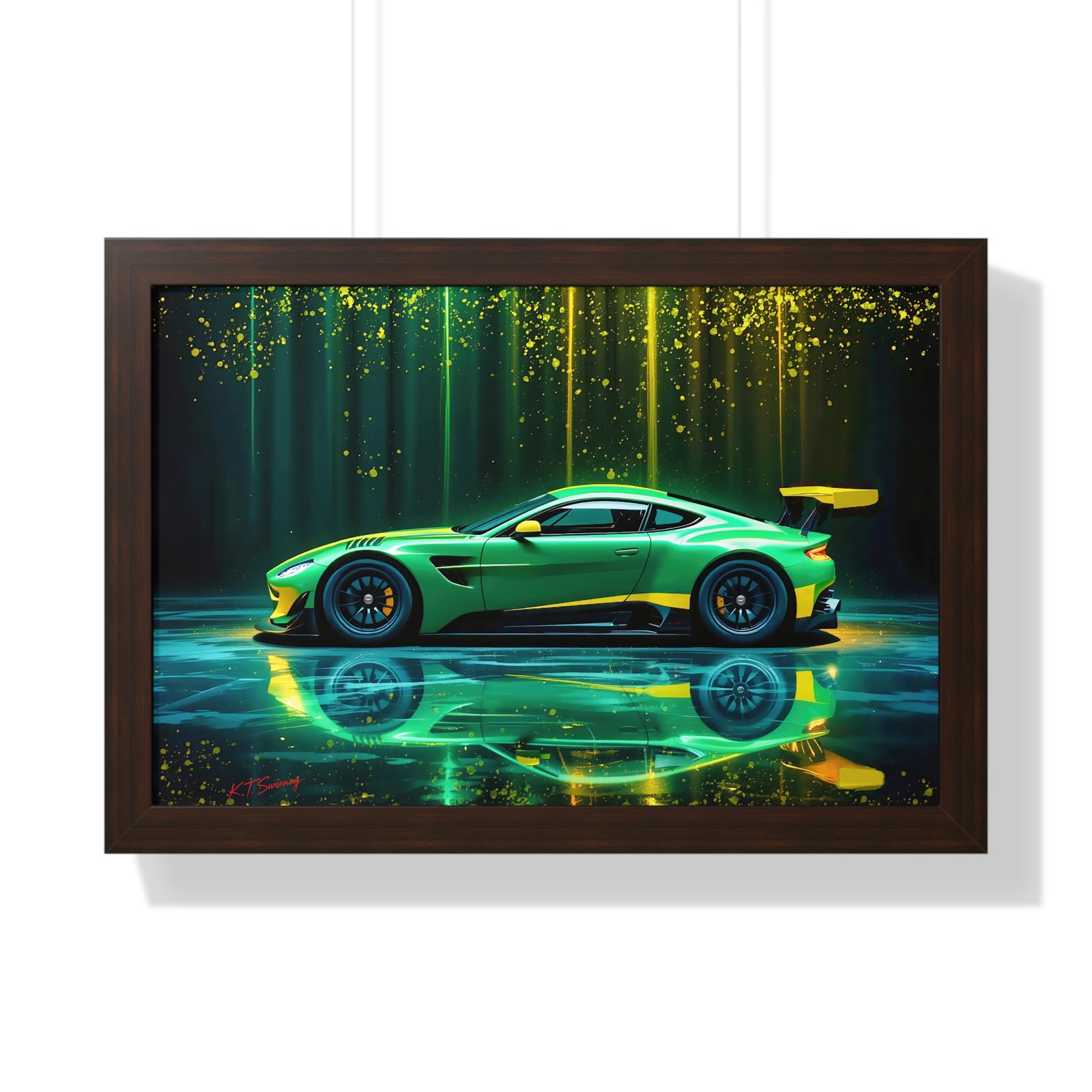 Limited Edition Aston Martin IMSA GTD Racing Car Wall Art Framed Print | Collector’s Aston Martin Motorsport Artwork - Image 13